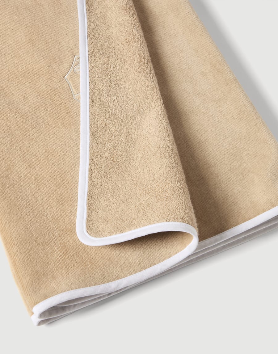 Terrycloth towel Beige Lifestyle - Brunello Cucinelli