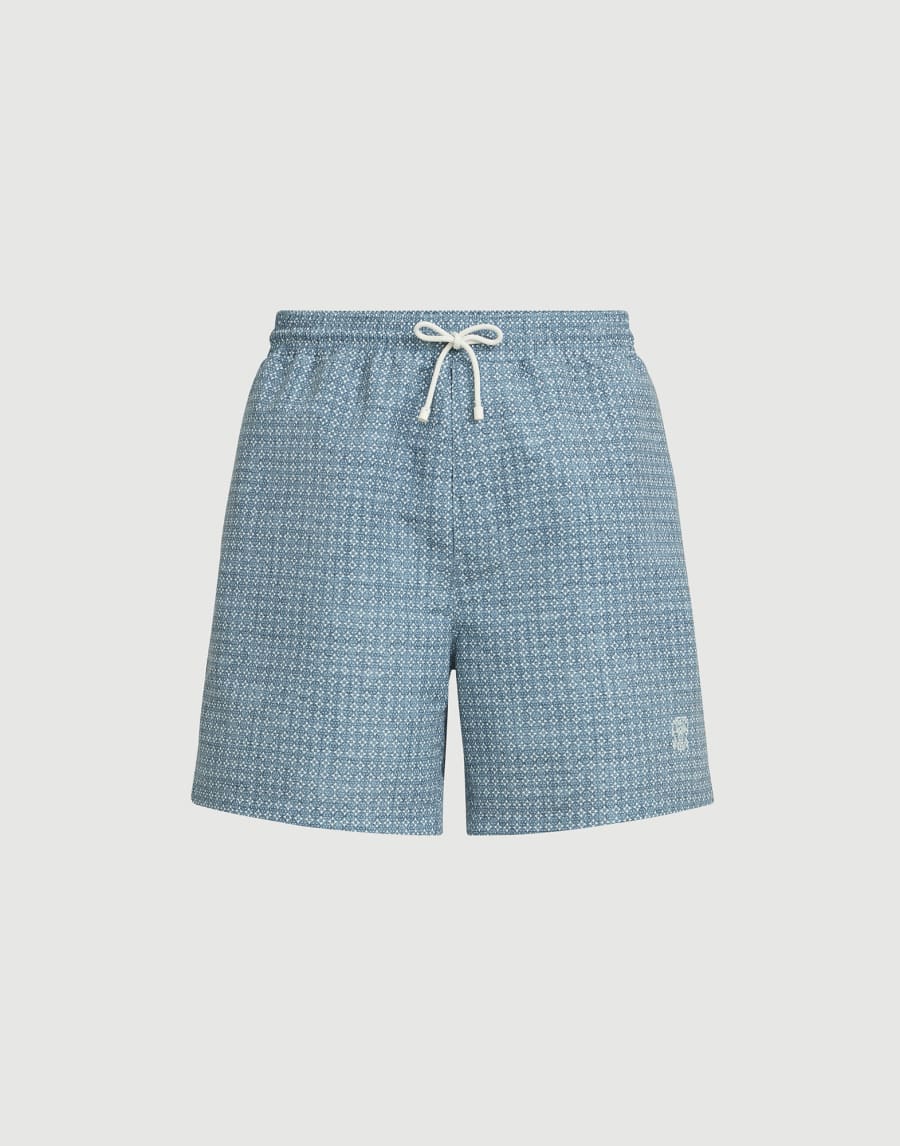Badehose aus Nylon Schiefergrau Herren - Brunello Cucinelli