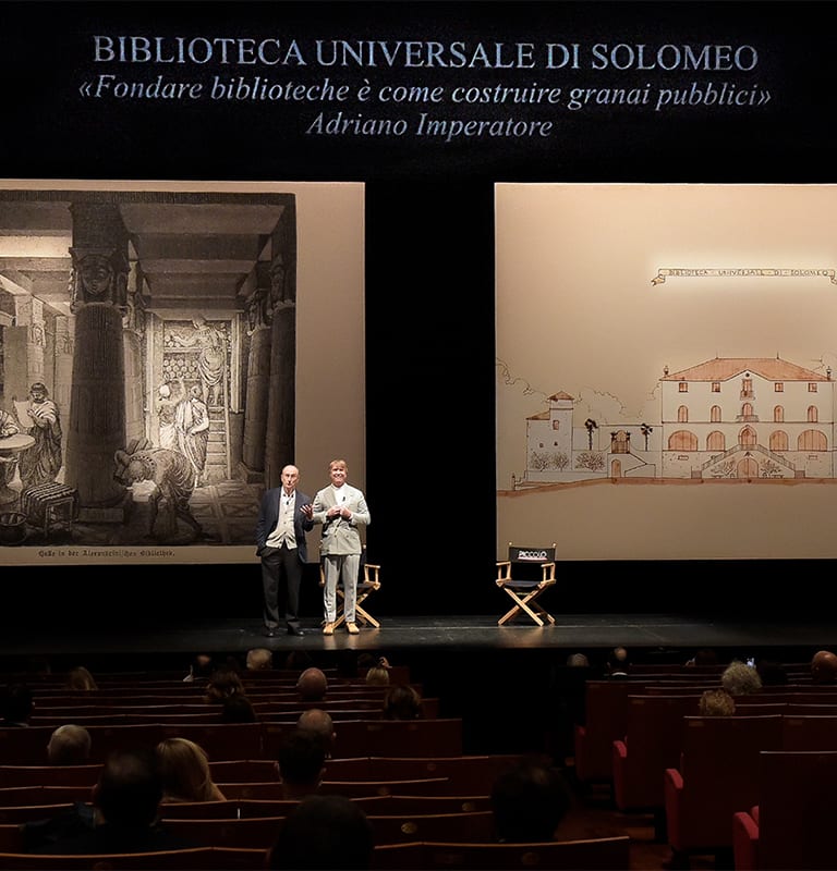 2021 - La Biblioteca Universale di Solomeo, un dono a mille anni