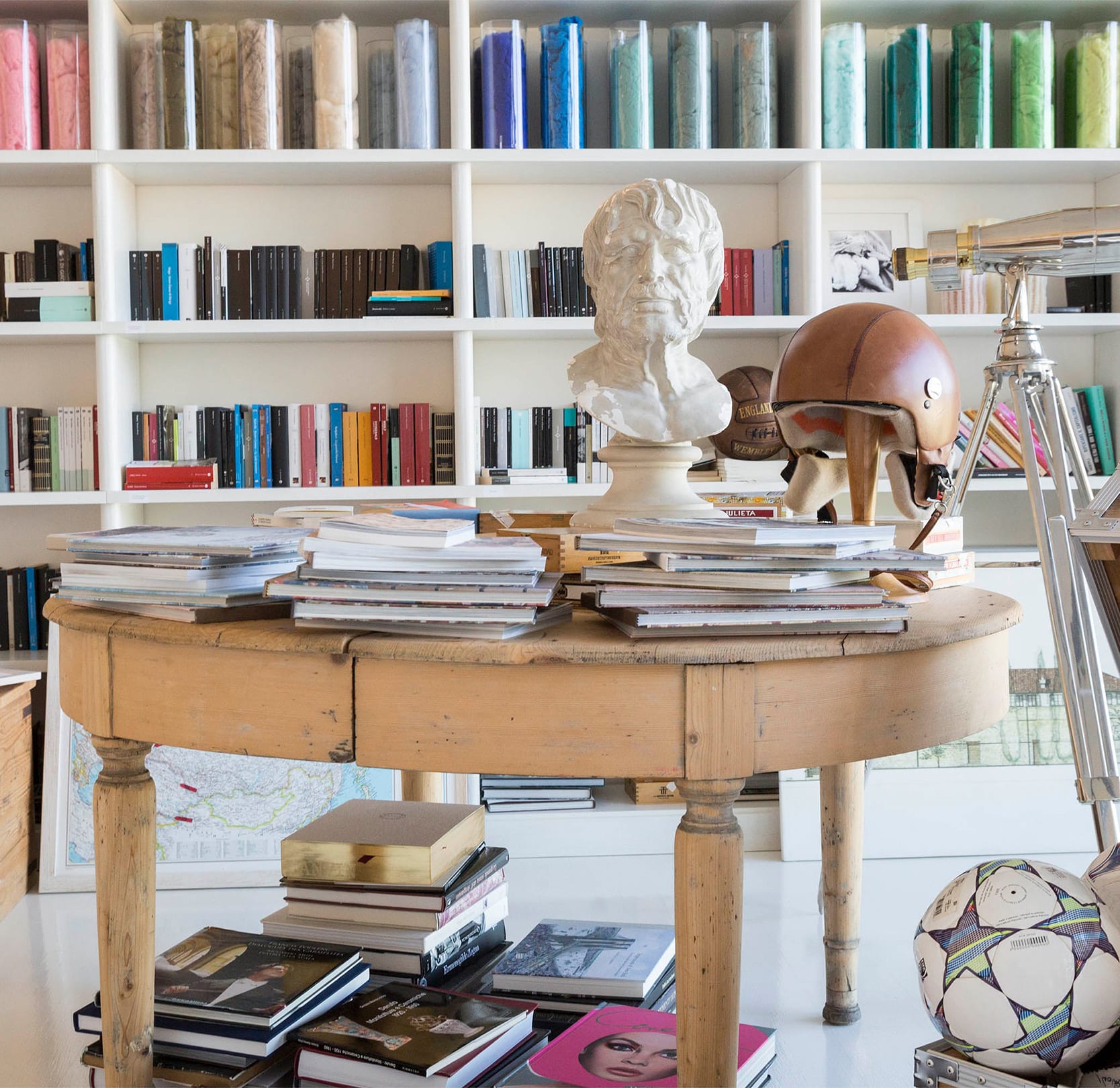 Brunello Cucinelli’s office