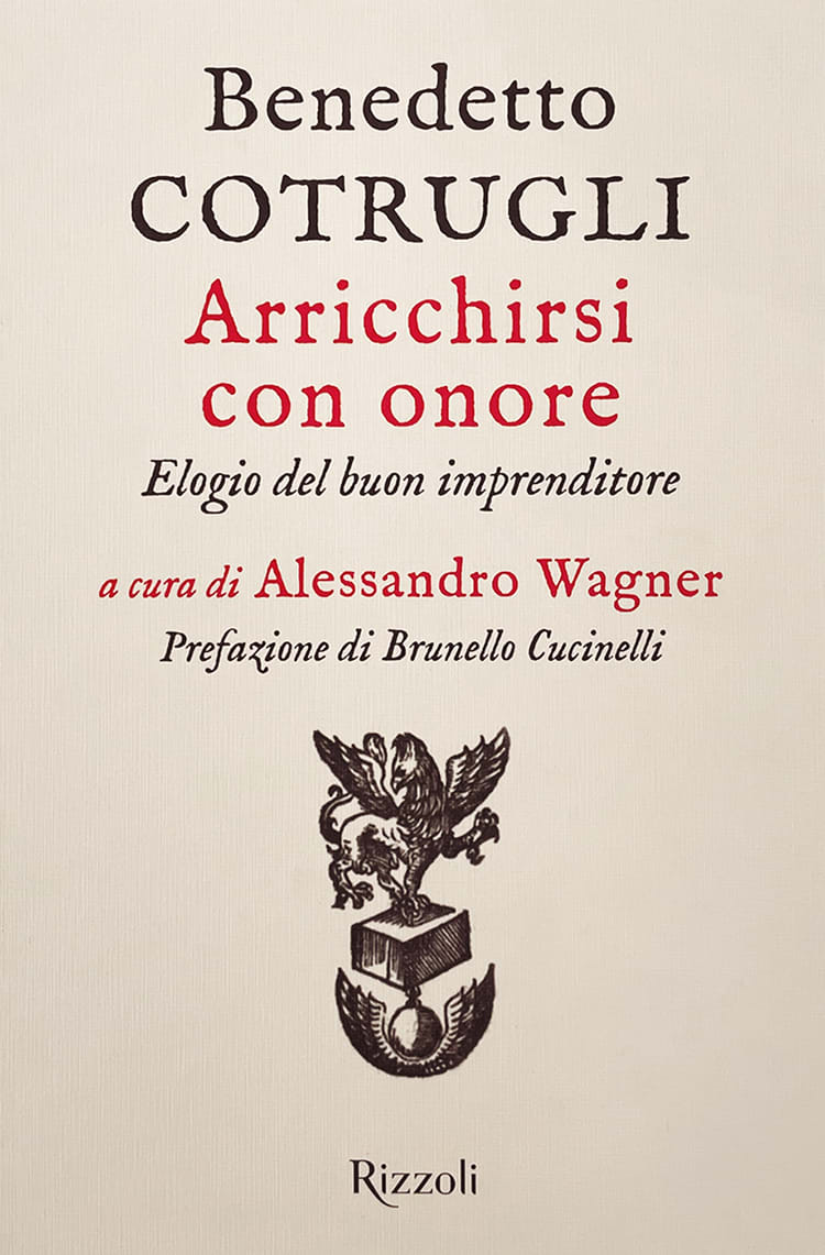 Copertina del libro "Della mercatura et del mercante perfecto" di Benedetto Cotrugli, 1602