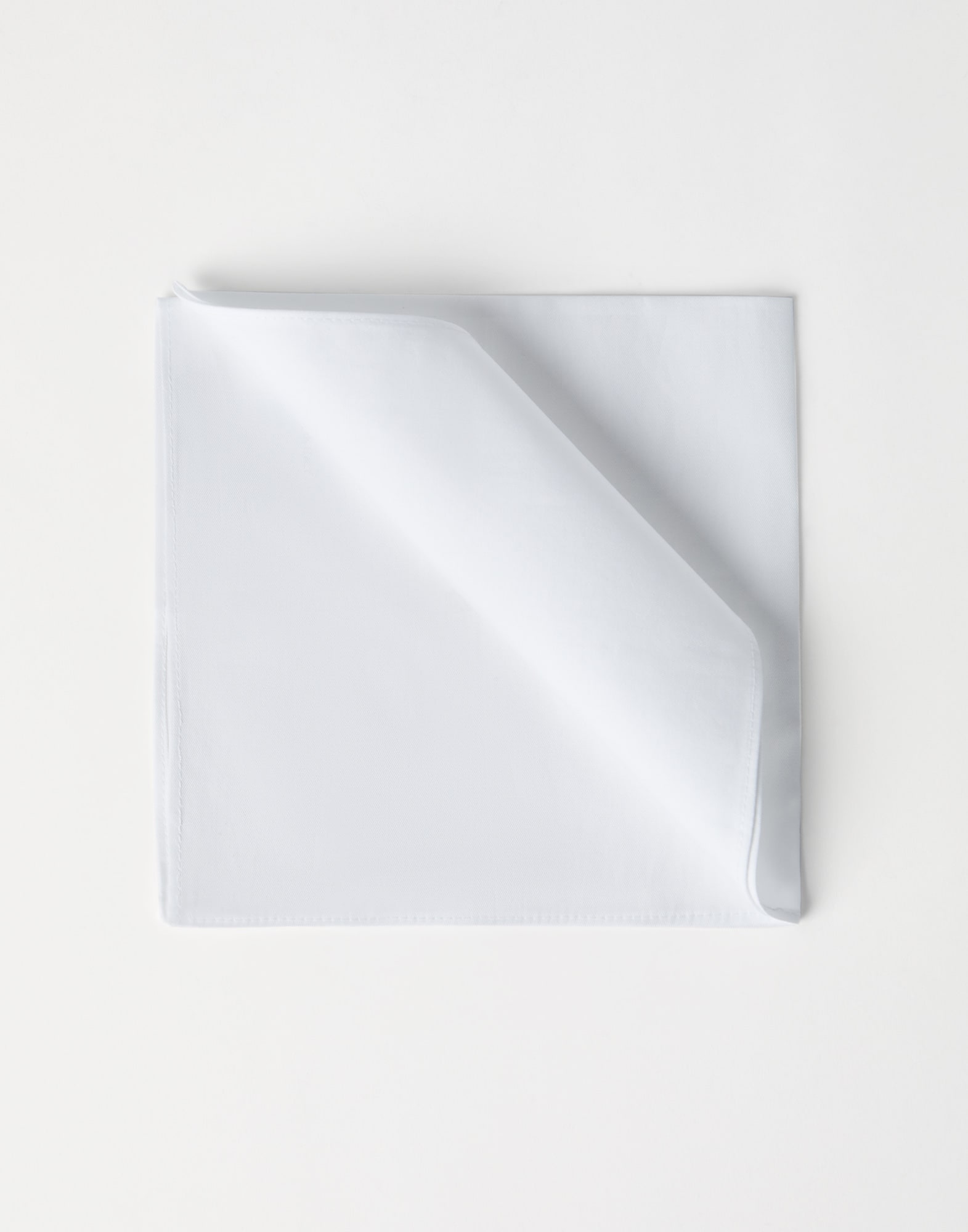 Tuxedo pocket square White Man - Brunello Cucinelli