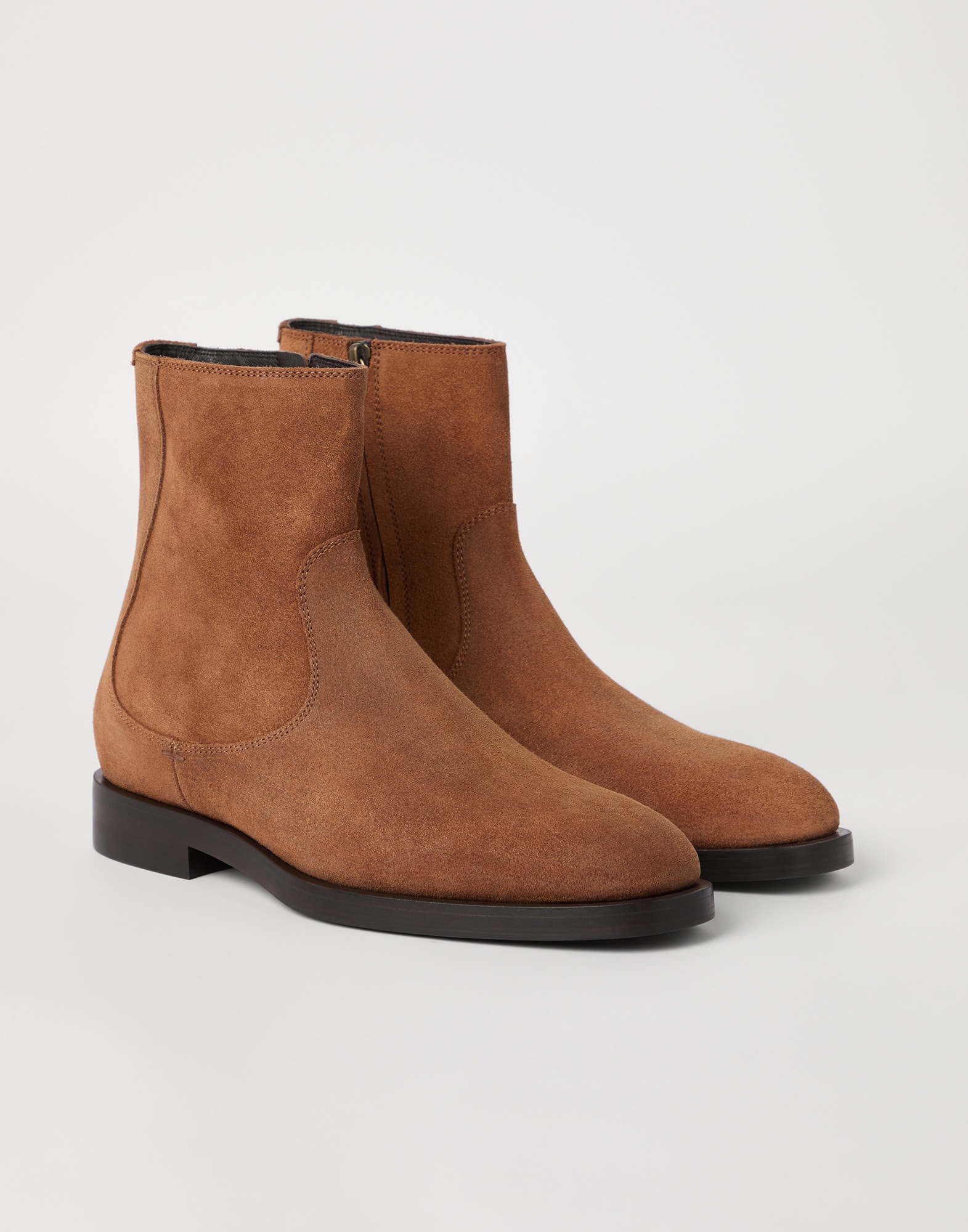Suede Chelsea boots