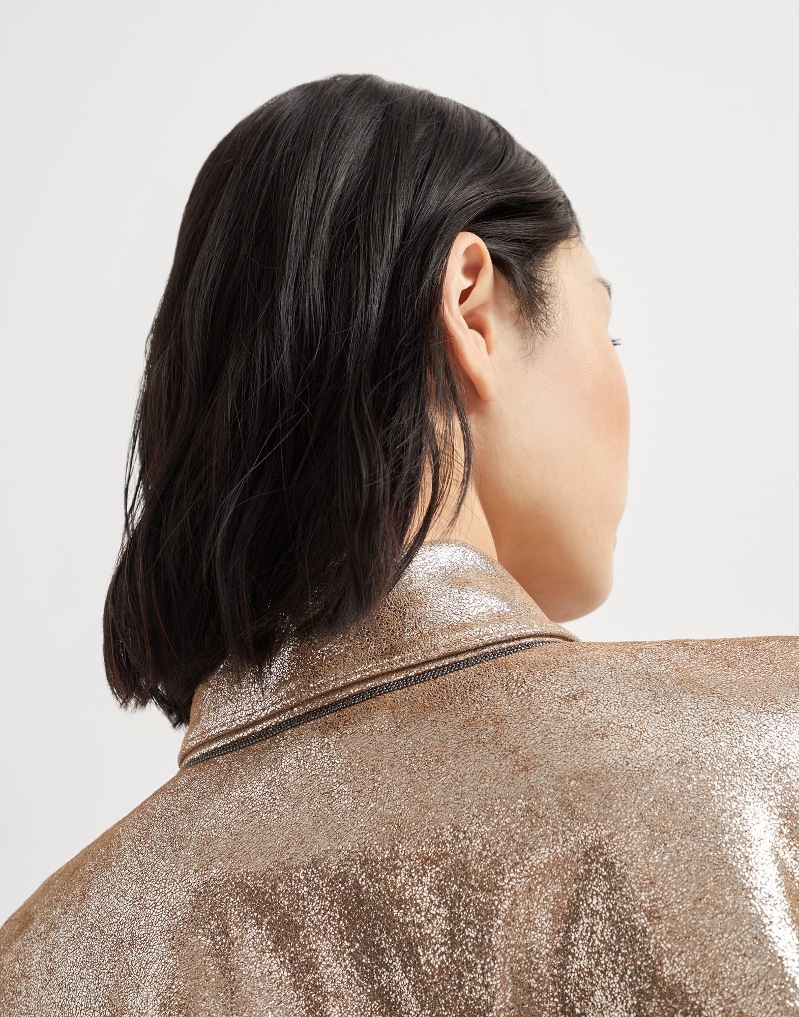 皮革 - 细节视角 - 正面观看 - 全屏观看