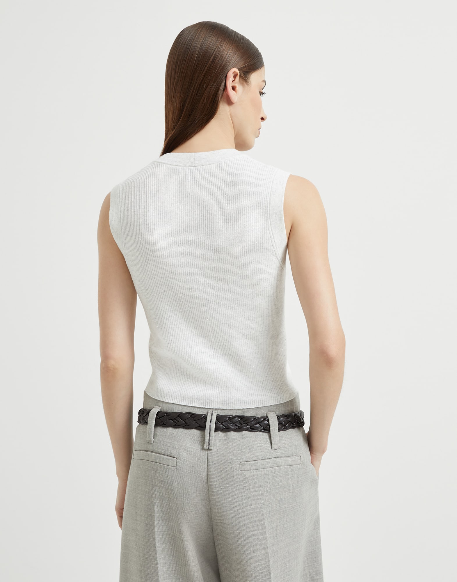 V-neck - Back view - View Full Screen