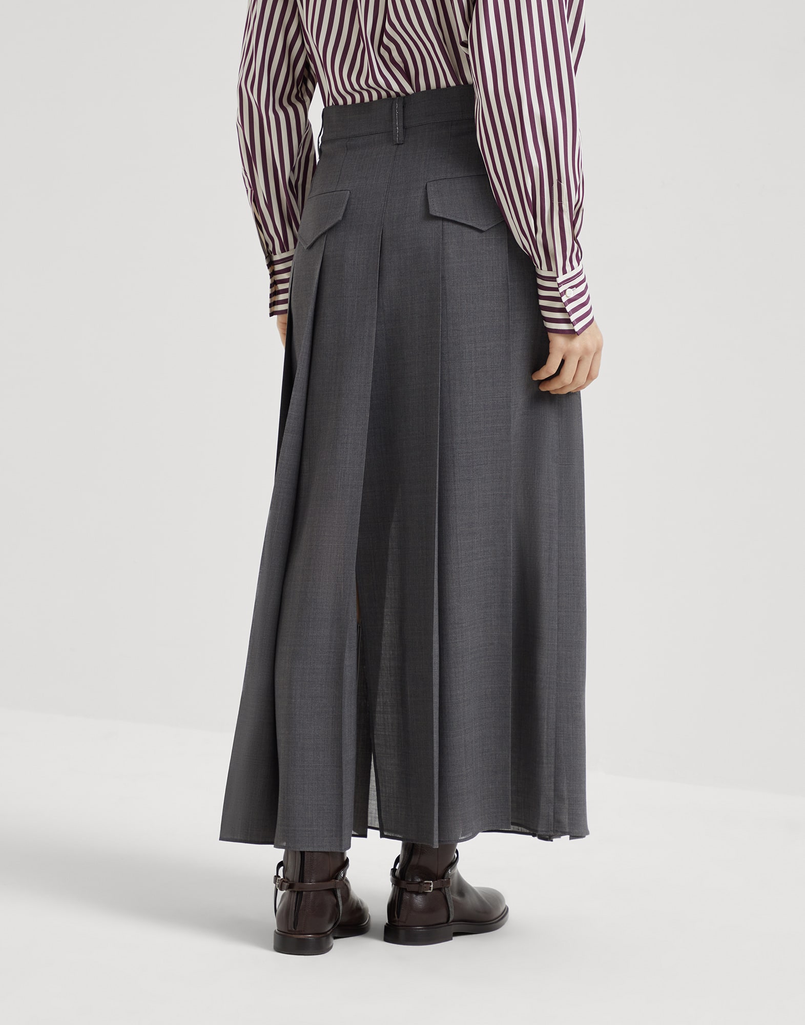 Midi Skirt - Back view - View Full Screen