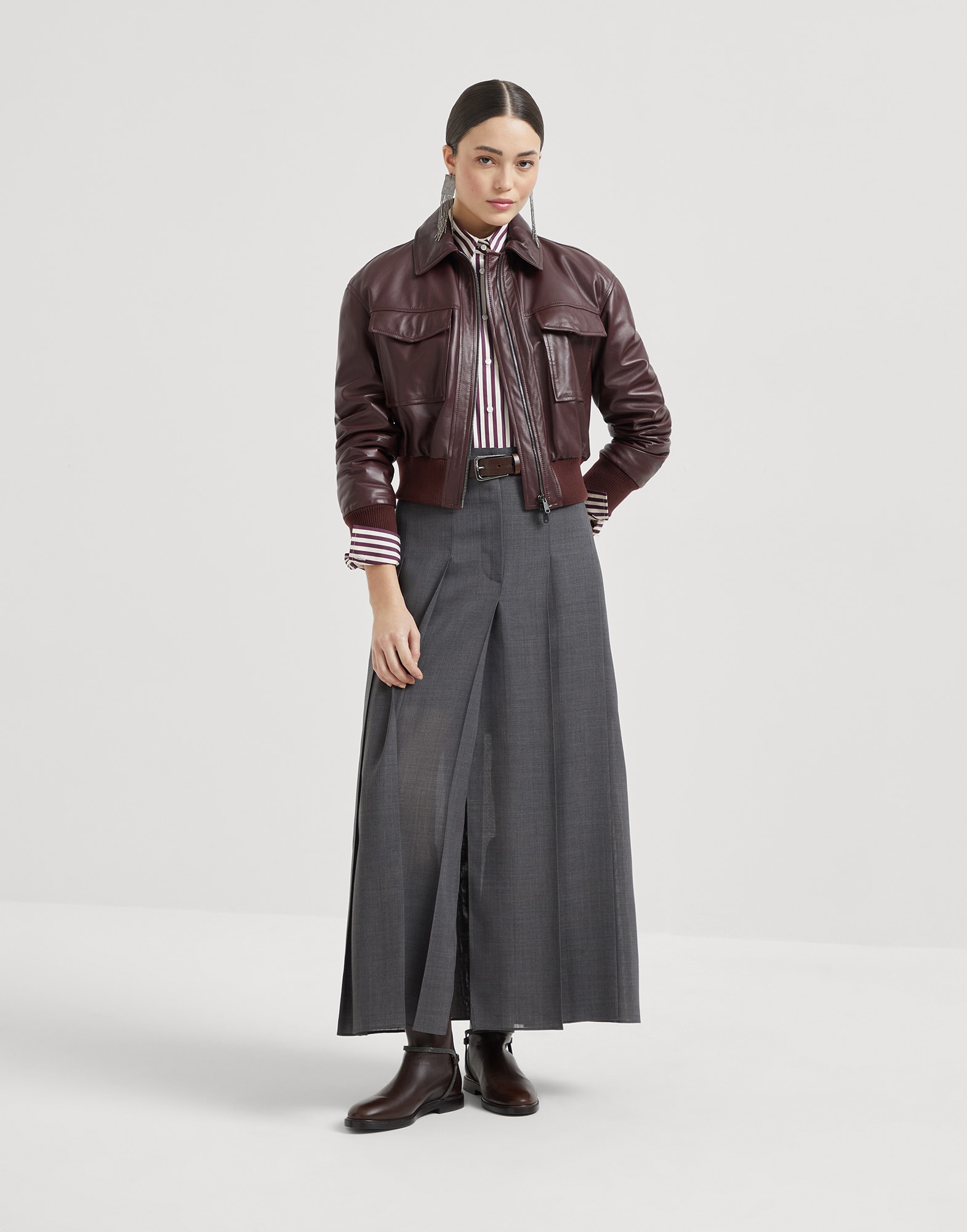 Midi Skirt - Full look - View Full Screen