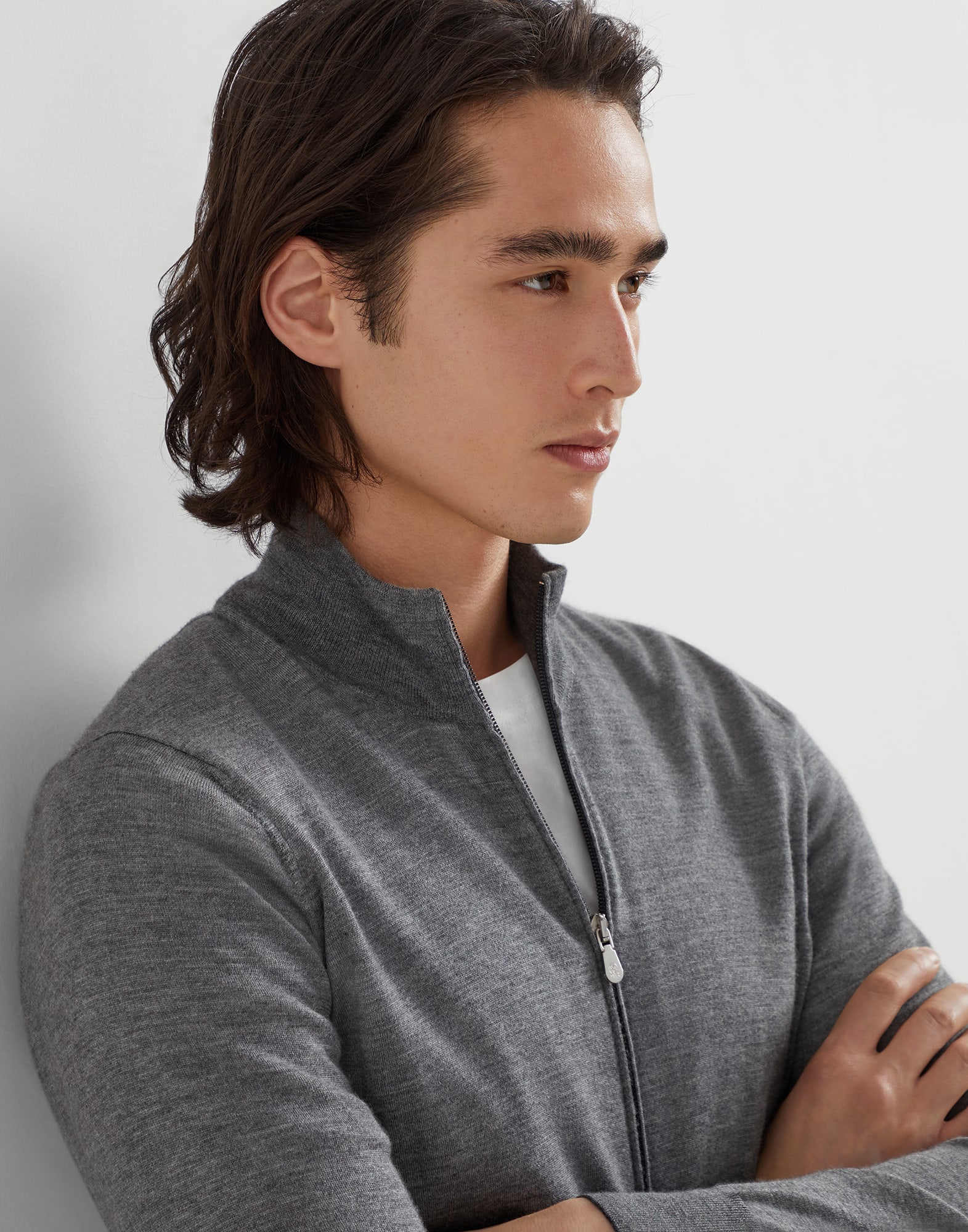 Cardigan Zippé - Vue détail - Afficher en plein écran