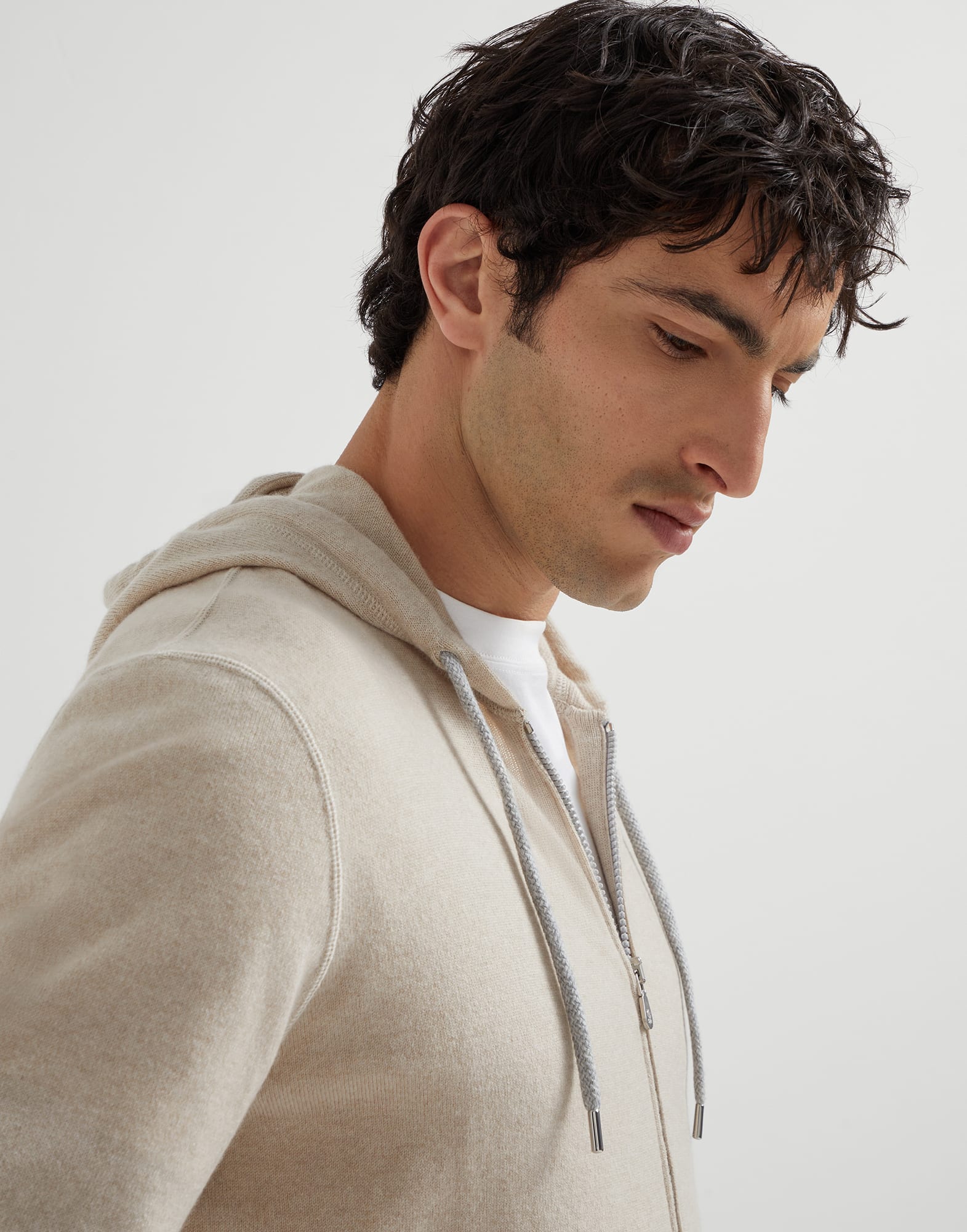 Zip-front Cardigan - Detail view - View Full Screen