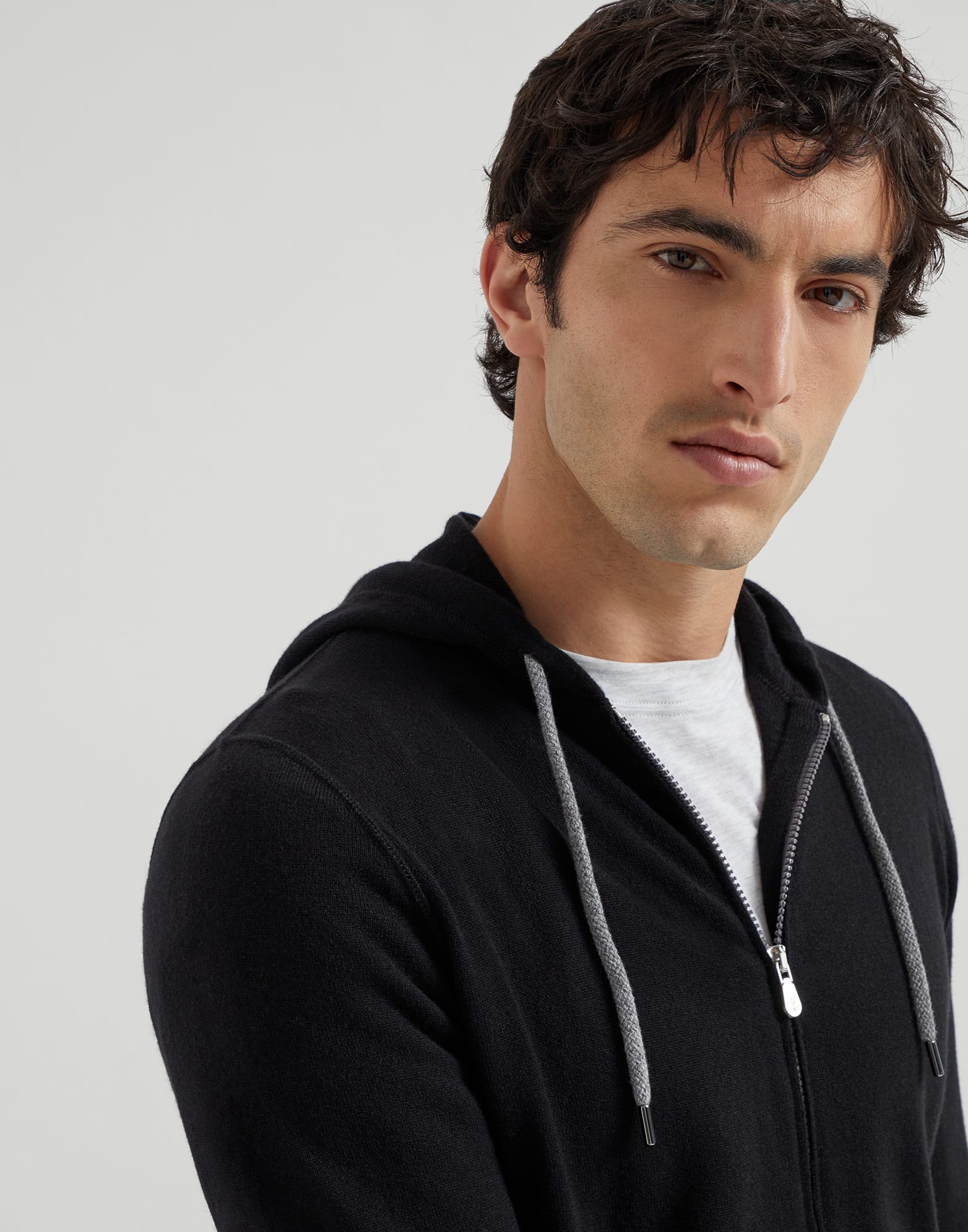 Zip-front Cardigan - Detail view - View Full Screen