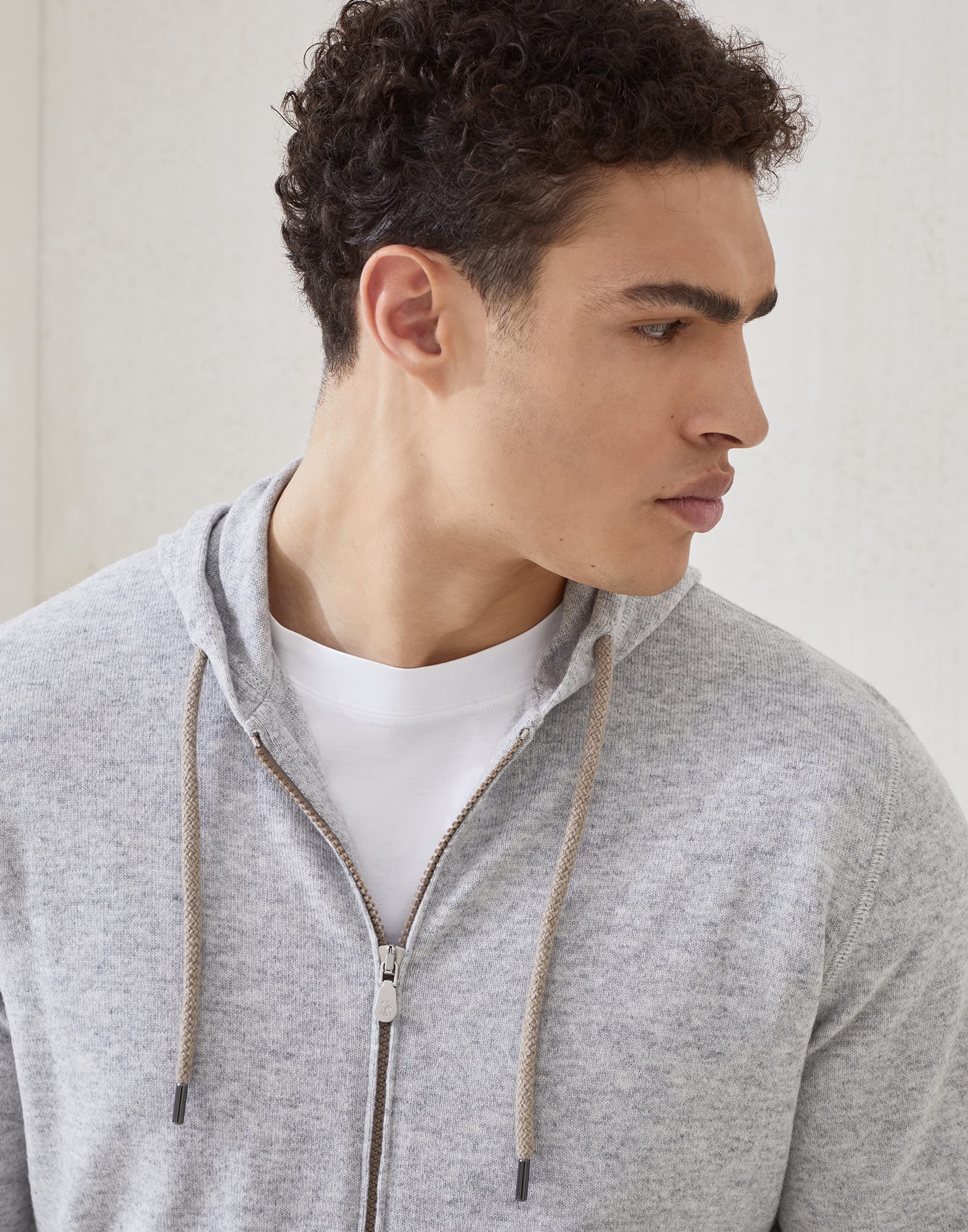 Zip-front Cardigan - Detail view - View Full Screen