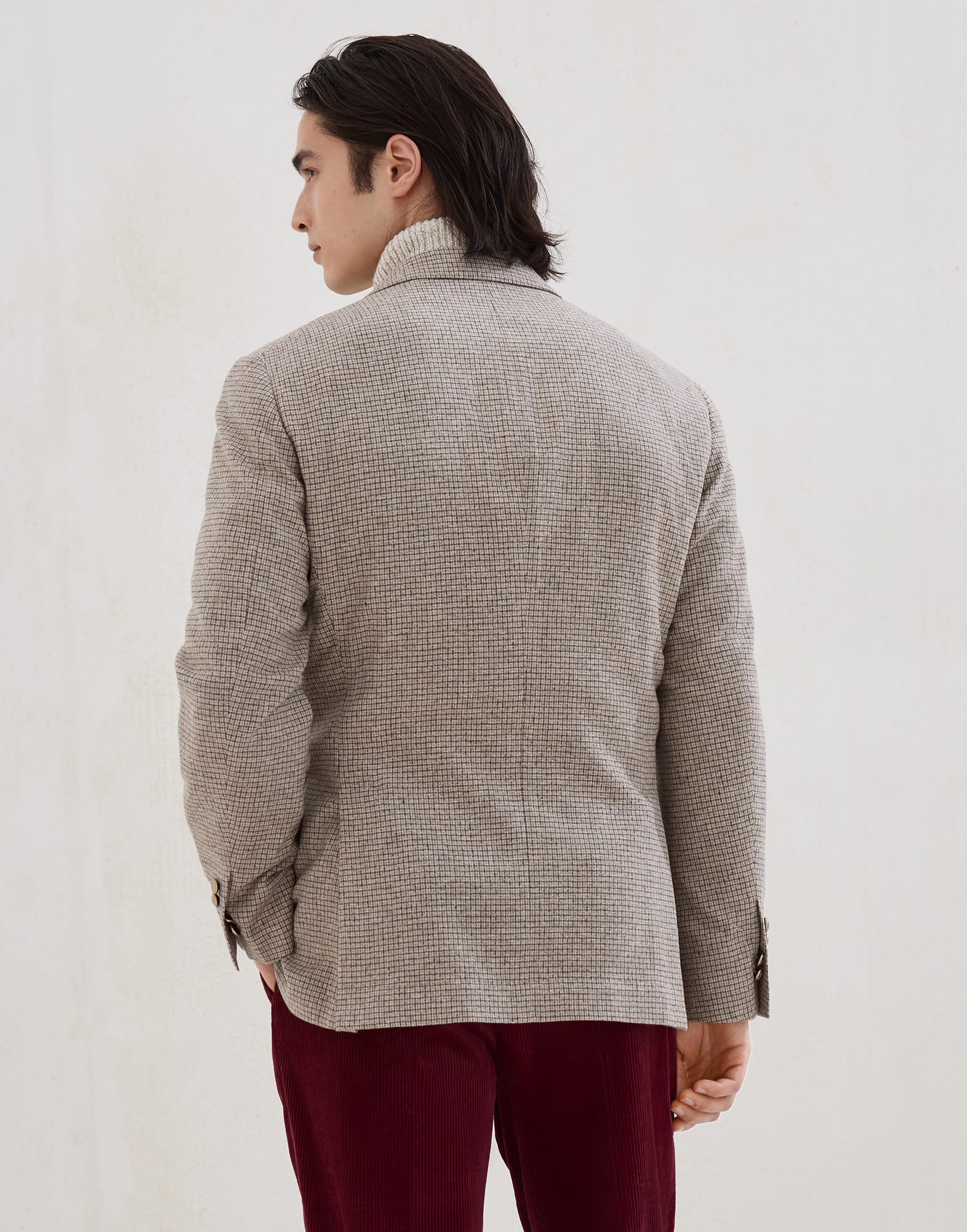 Veste Demi-Croisée - Vue arrière - Afficher en plein écran