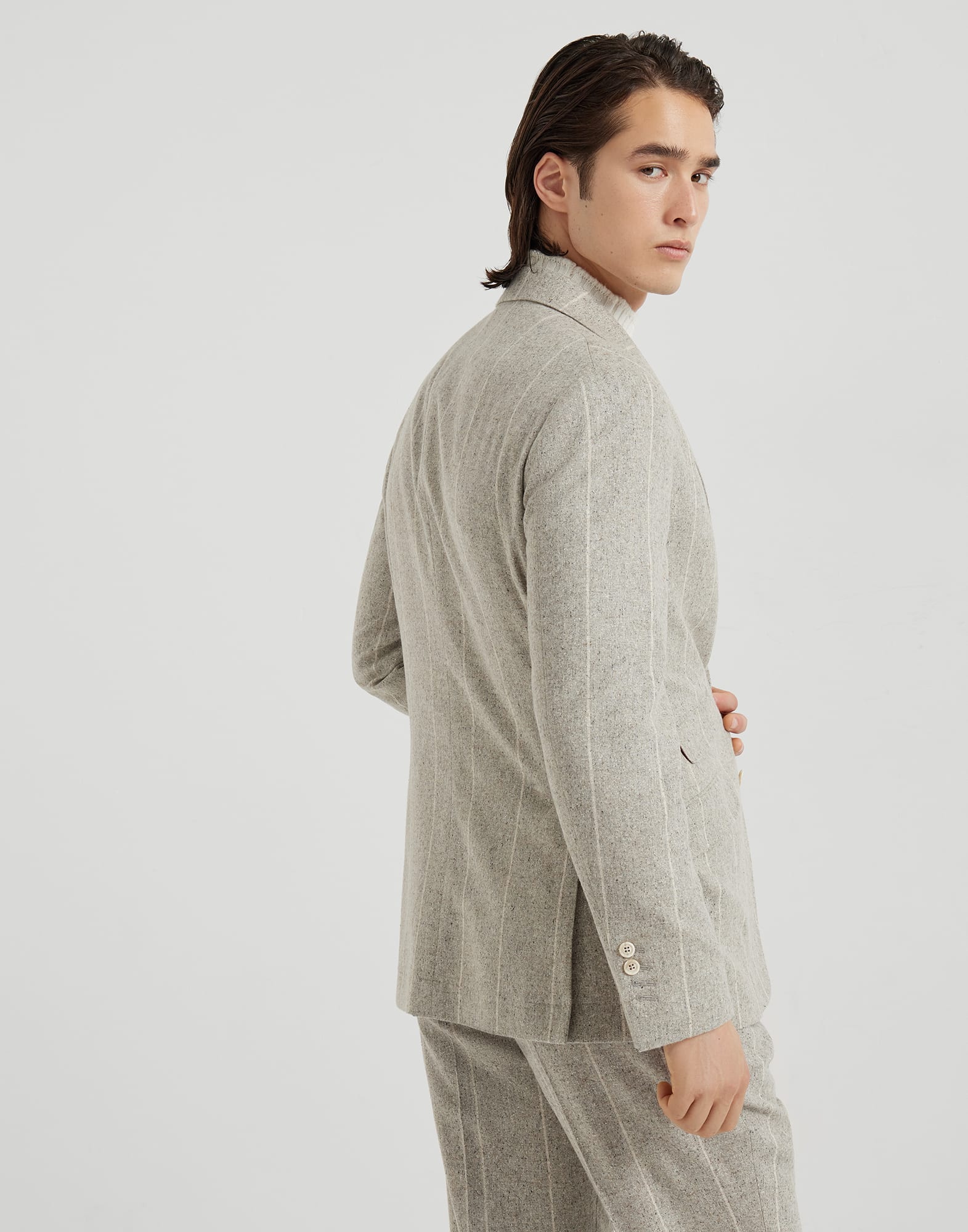 Single Breasted Blazer - Back view - View Full Screen