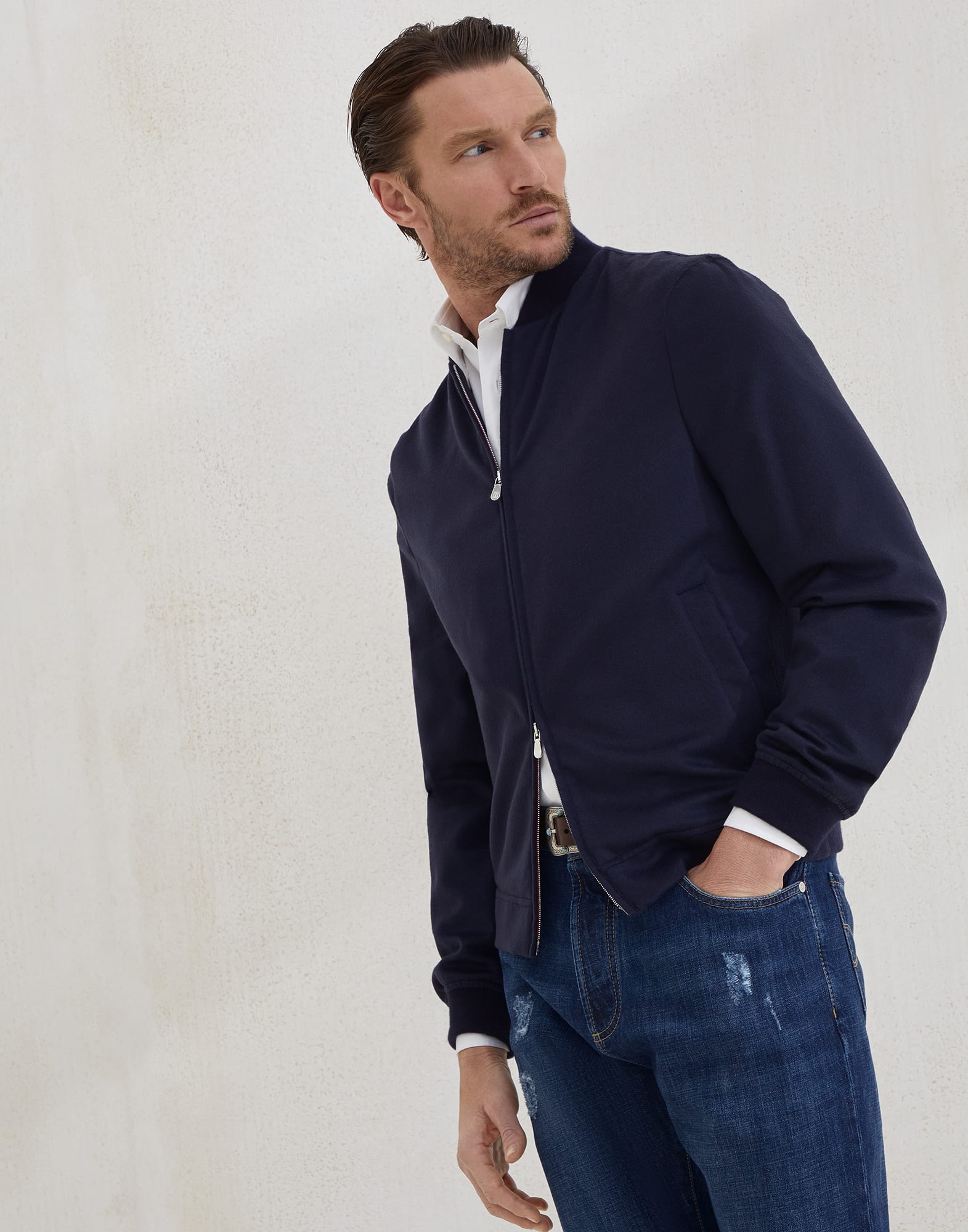 ボンバージャケット - 前 - 全画面表示