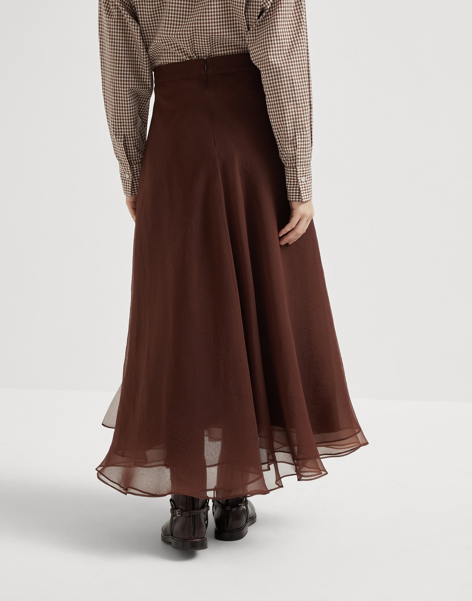 Midi Skirt - Back view - View Full Screen