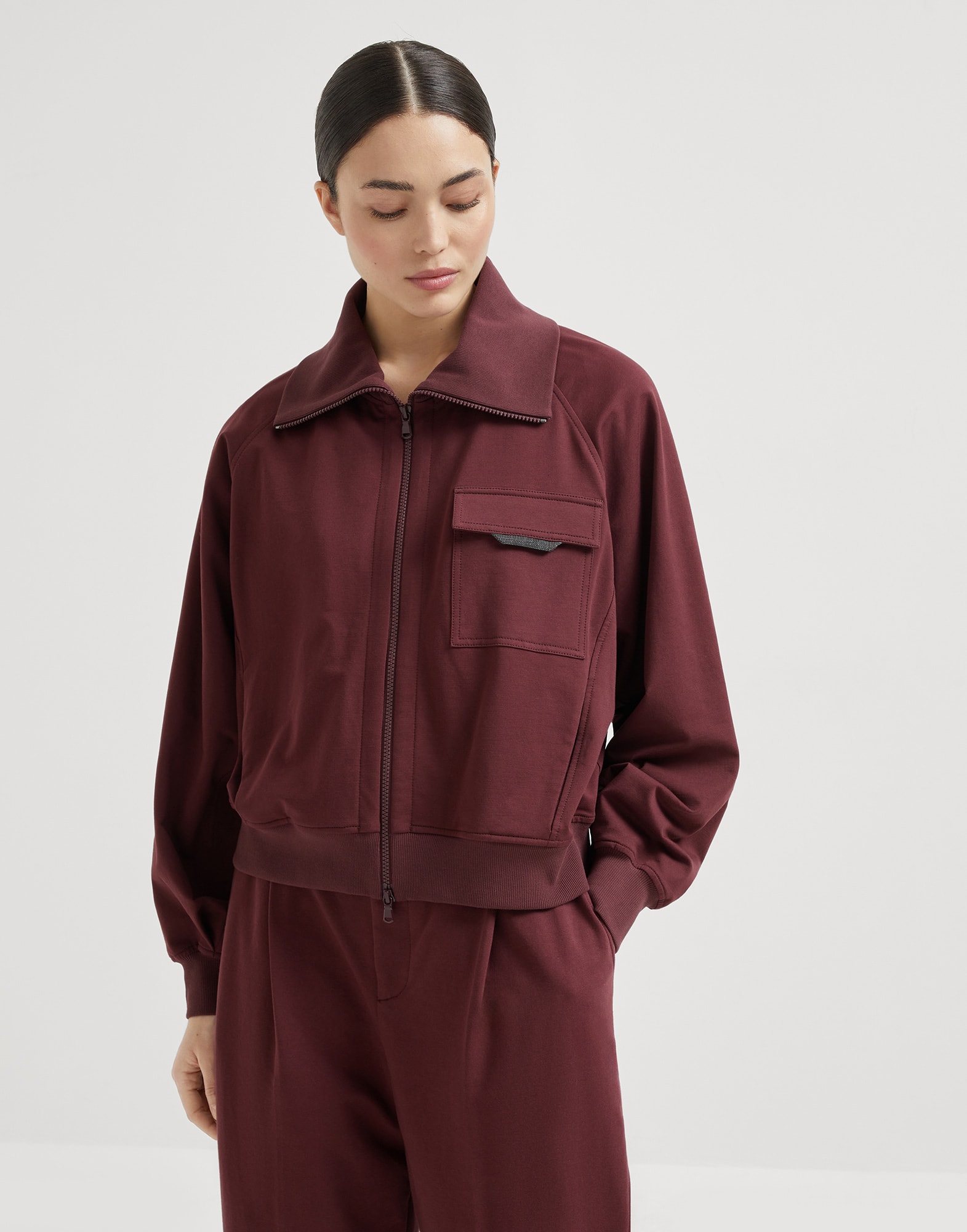 Lightweight French terry sweatshirt