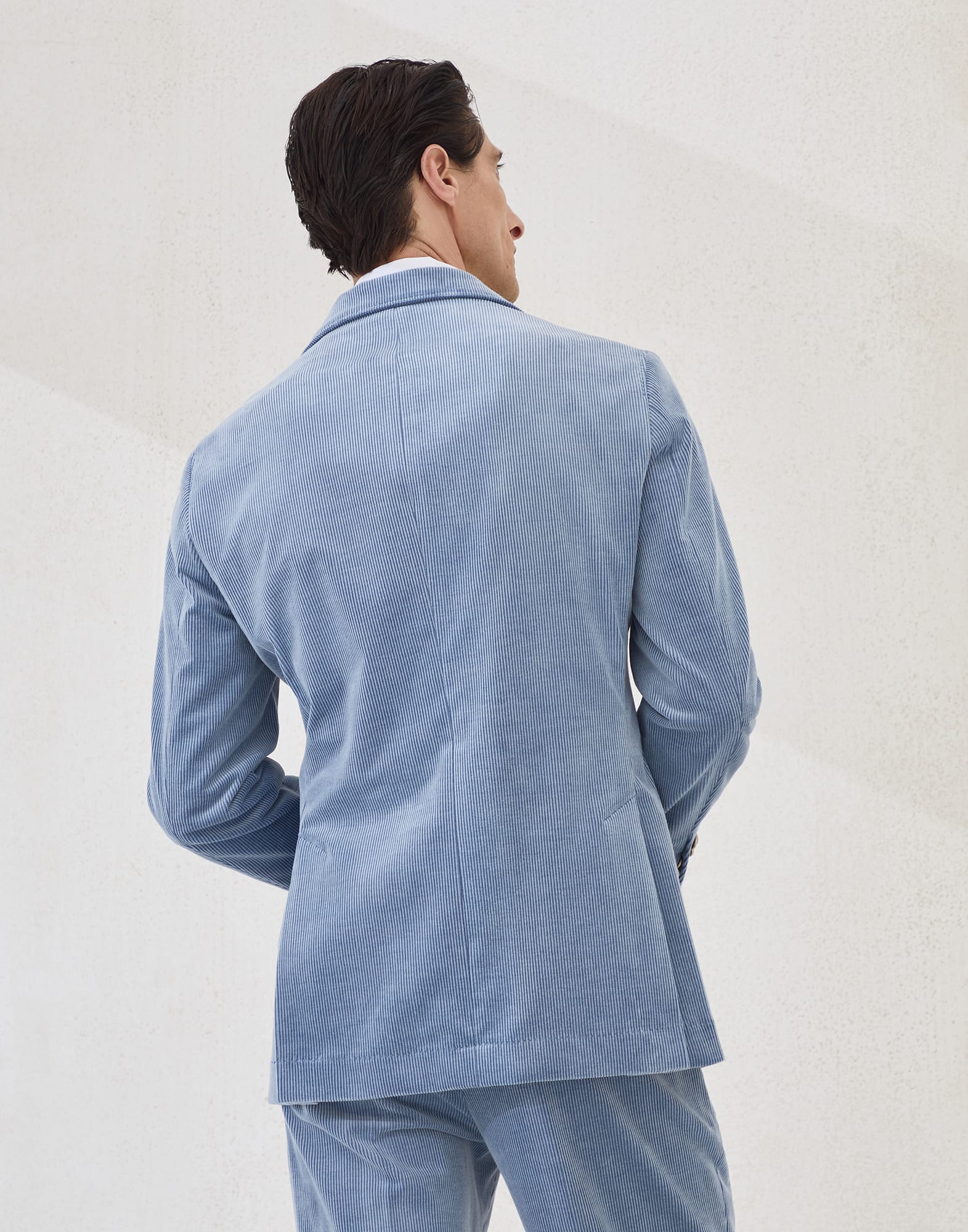One-and-a-Half-Breasted Blazer - Back view - View Full Screen