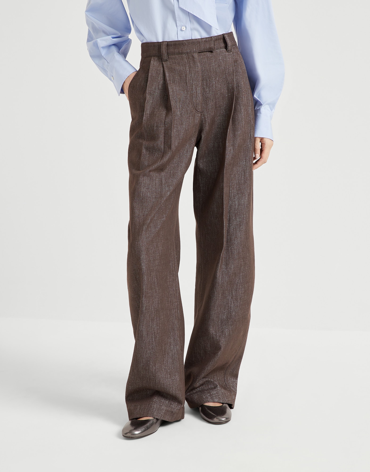 平底鞋 - 小编视角 - 正面观看 - 全屏观看