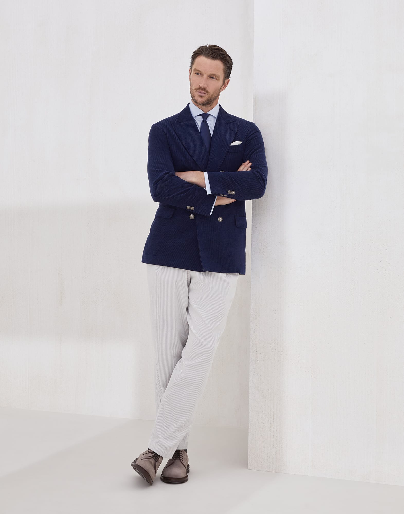 One-and-a-Half-Breasted Blazer - Full look - View Full Screen