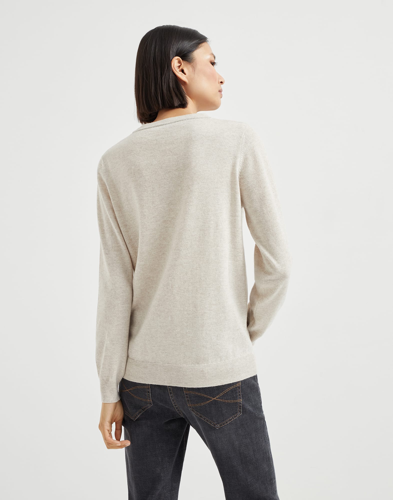 Cuello Redondo - Vista trasera - Ver pantalla completa