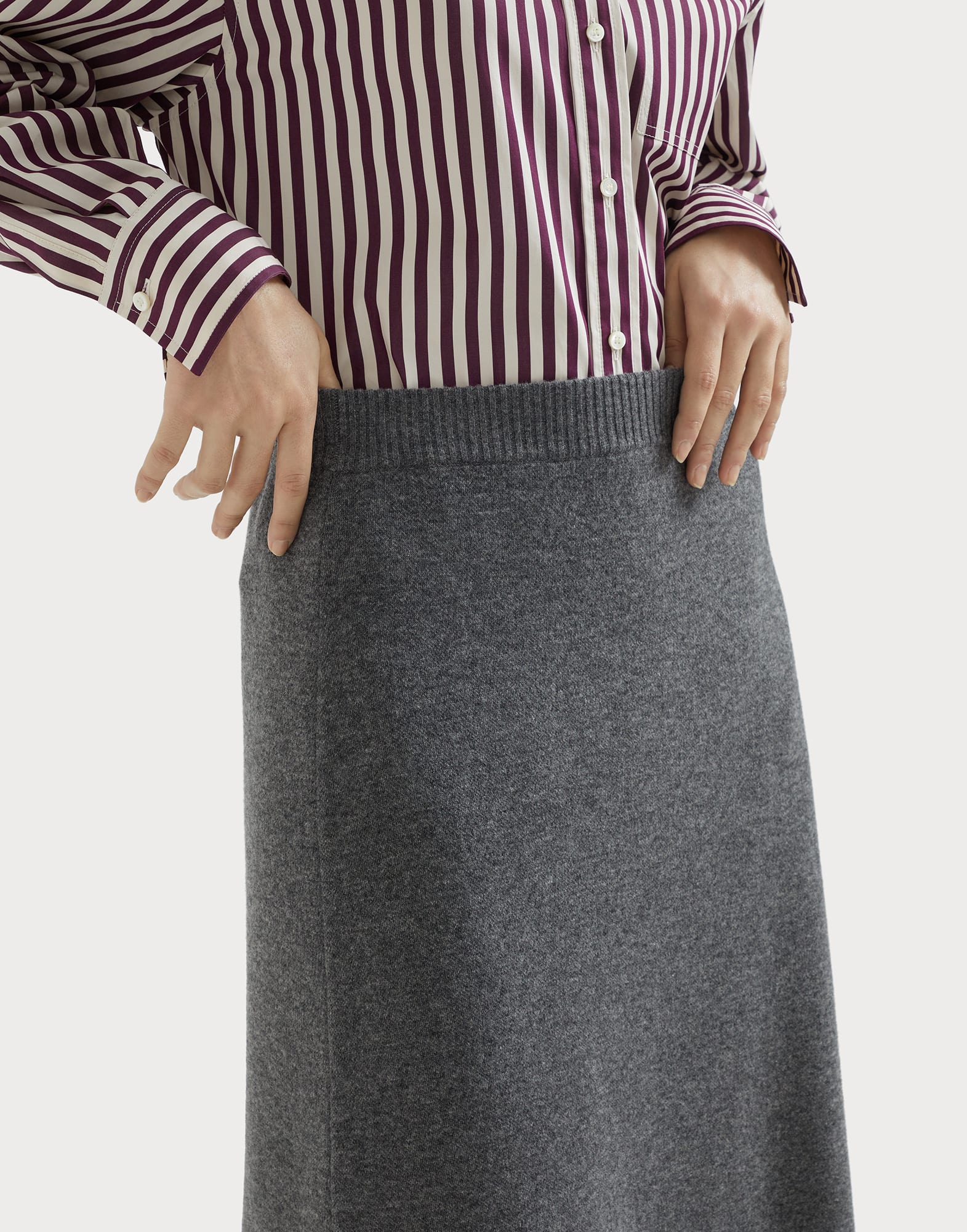 Midi Skirt - Detail view - View Full Screen