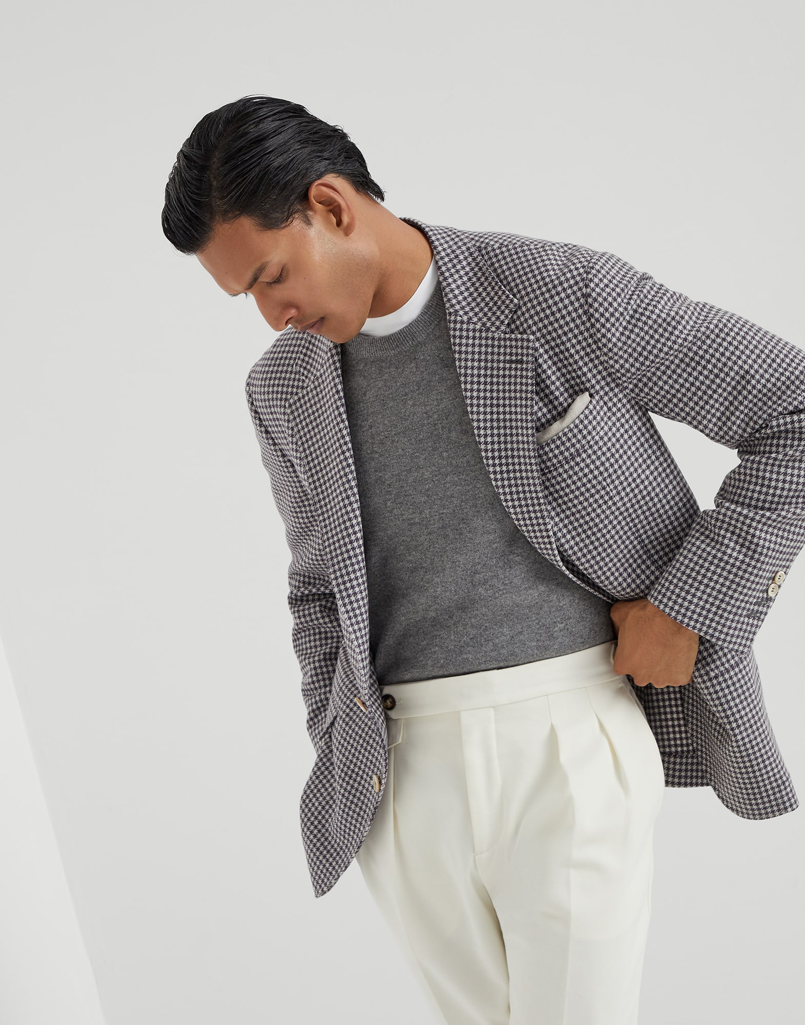 Single Breasted Blazer - Editorial view - View Full Screen