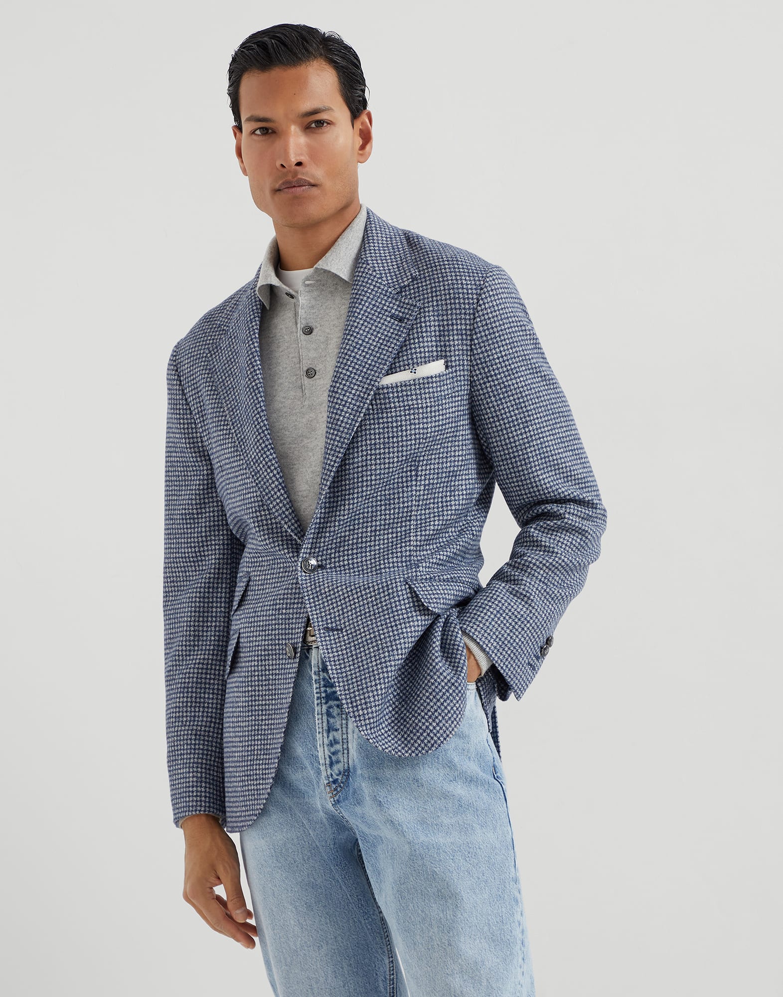 Chaqueta de Botonadura Simple - Vista frontal - Ver pantalla completa