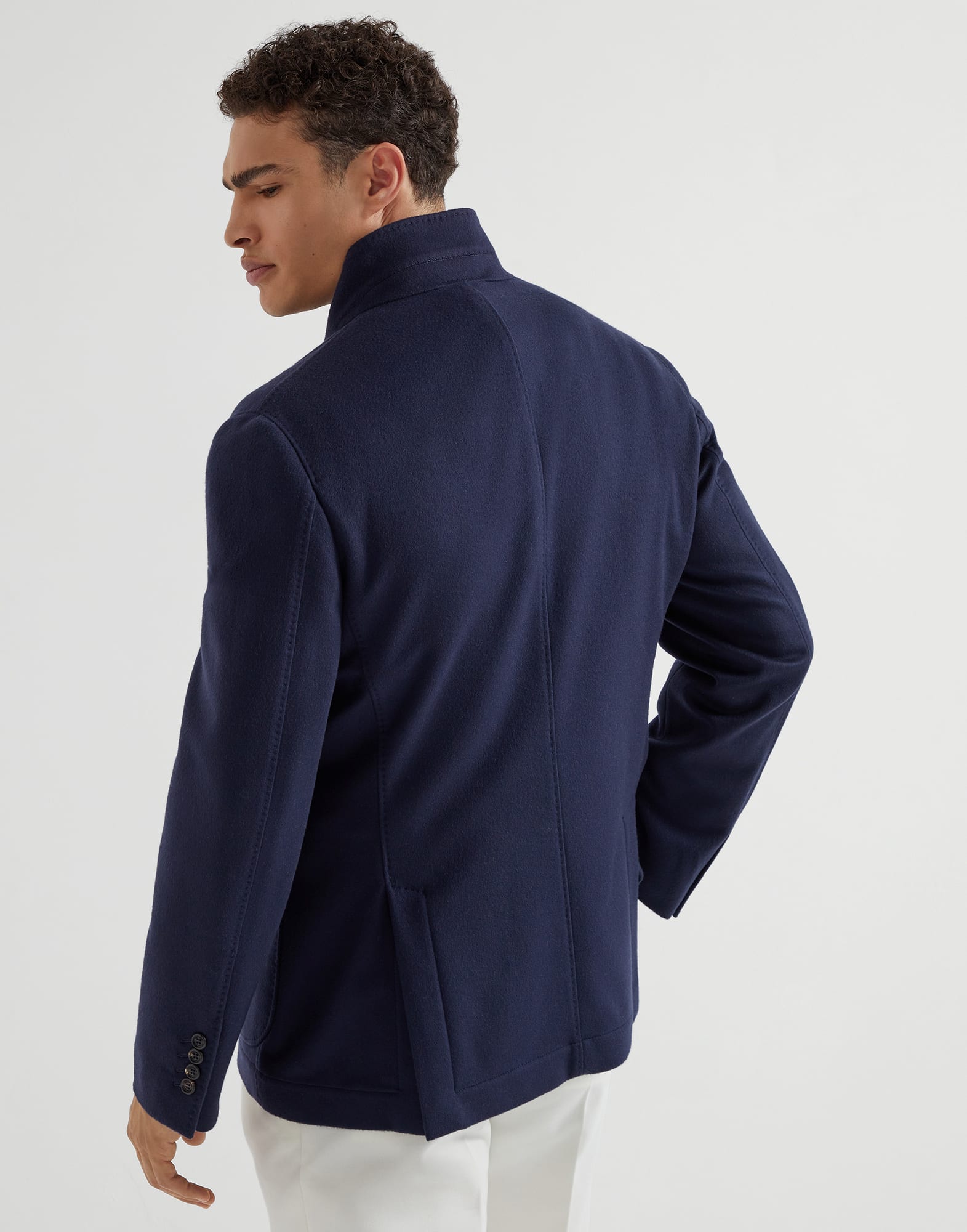 Blazer-style Outerwear - Back view - View Full Screen