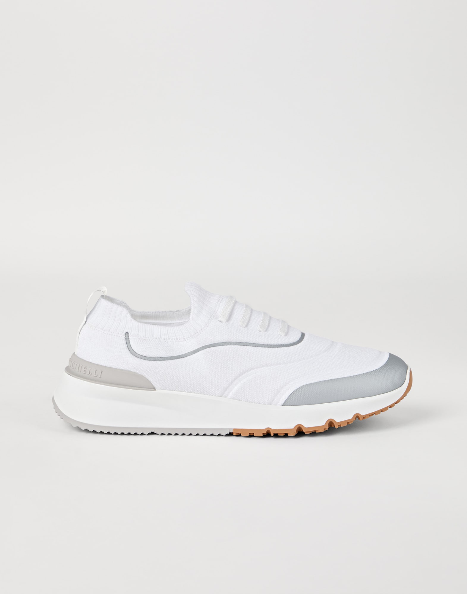 Трикотажные кроссовки - Вид полного образа - Посмотреть во весь экран