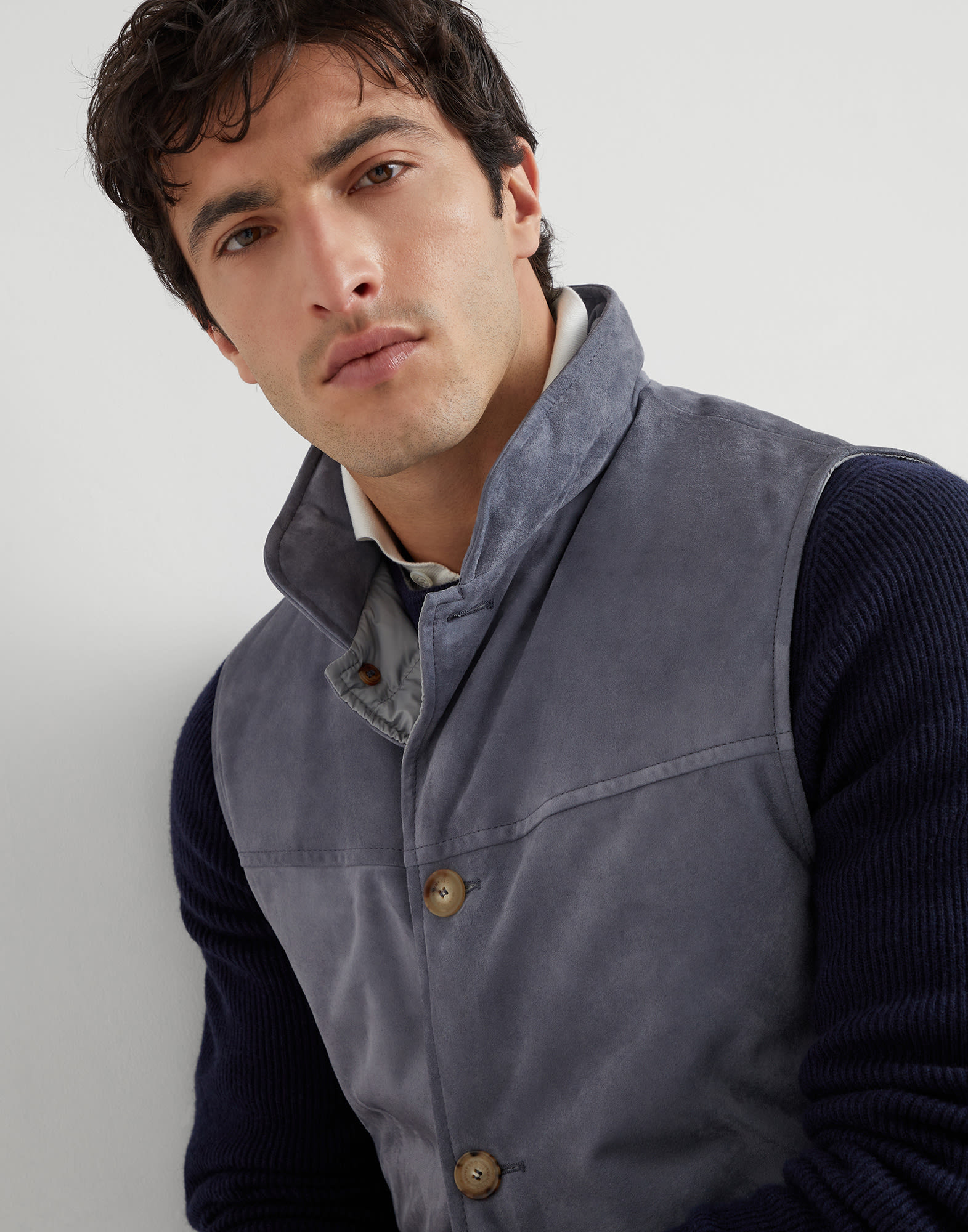 皮革 - 细节视角 - 正面观看 - 全屏观看