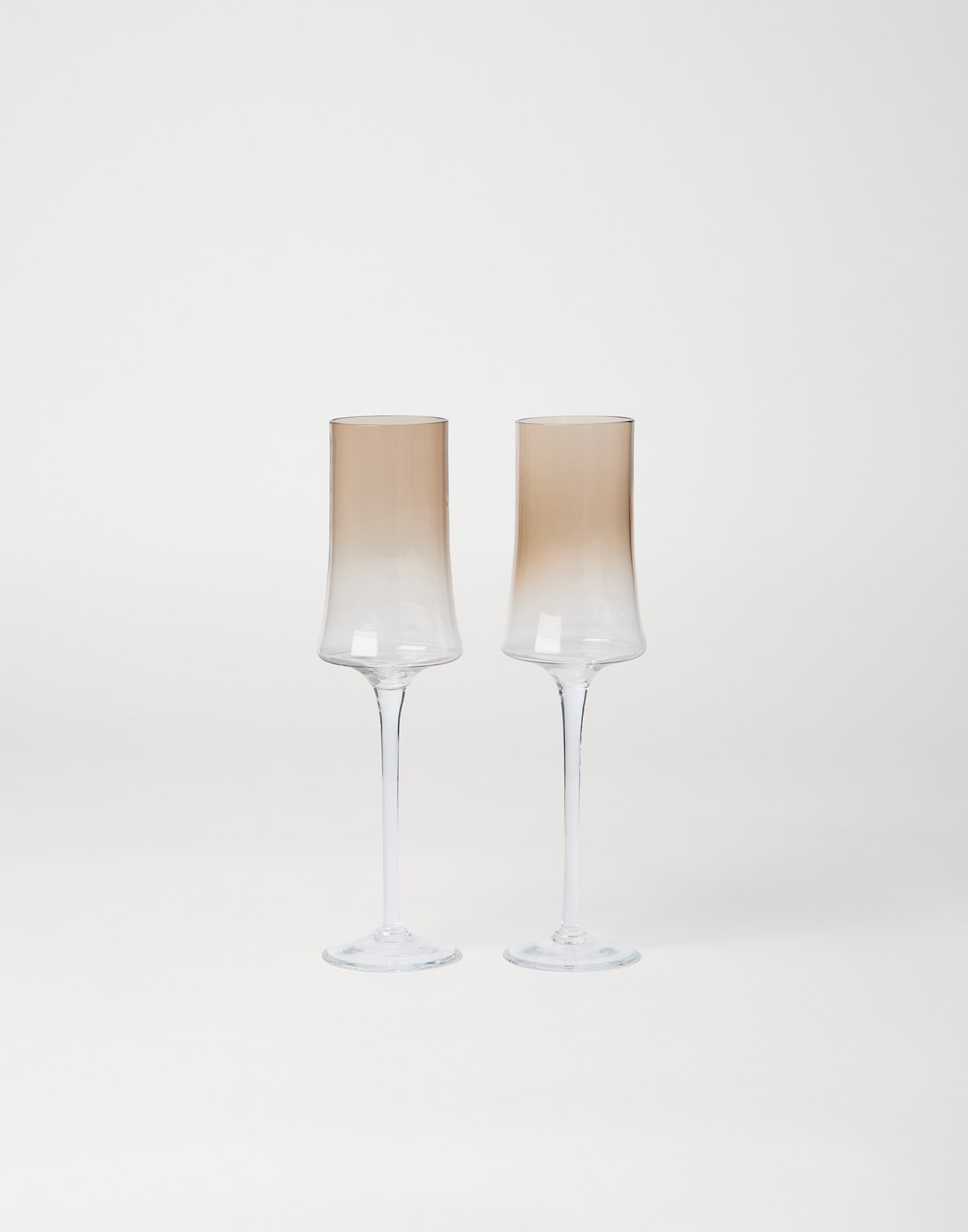 Murano glass flute Natural Lifestyle - Brunello Cucinelli