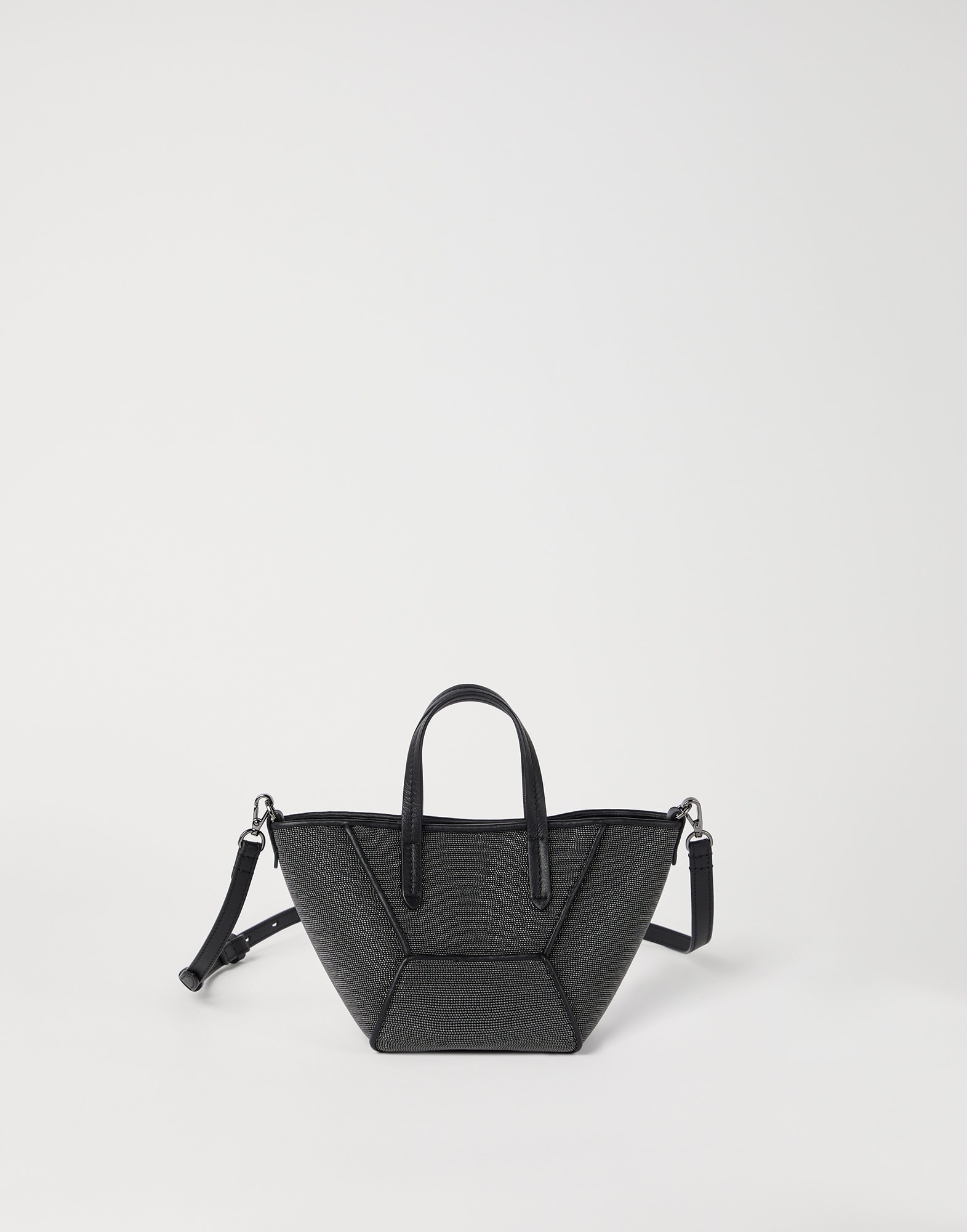 Precious BC Duo mini bag Black Woman -
                        Brunello Cucinelli 