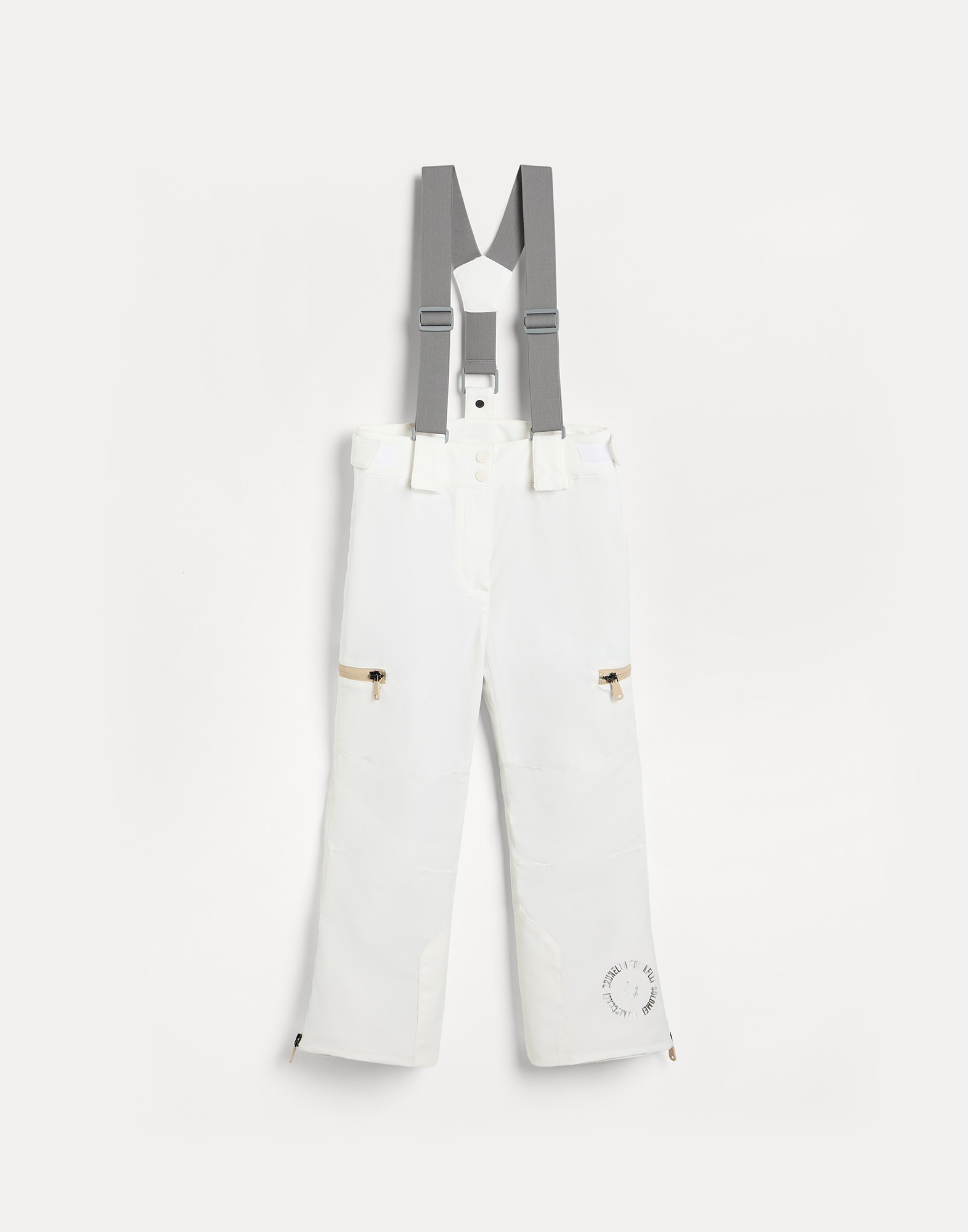 パディング入り マウンテントラウザーズ ホワイト ガールズ - Brunello Cucinelli