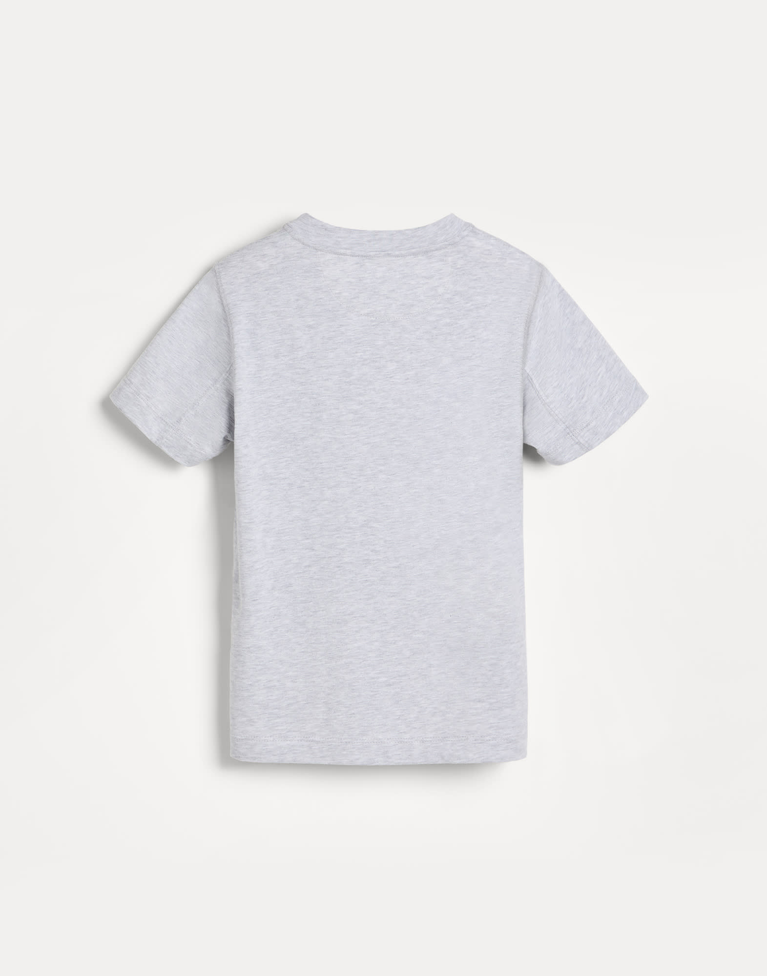 绒布T恤 - 背面视角 - 正面观看 - 全屏观看