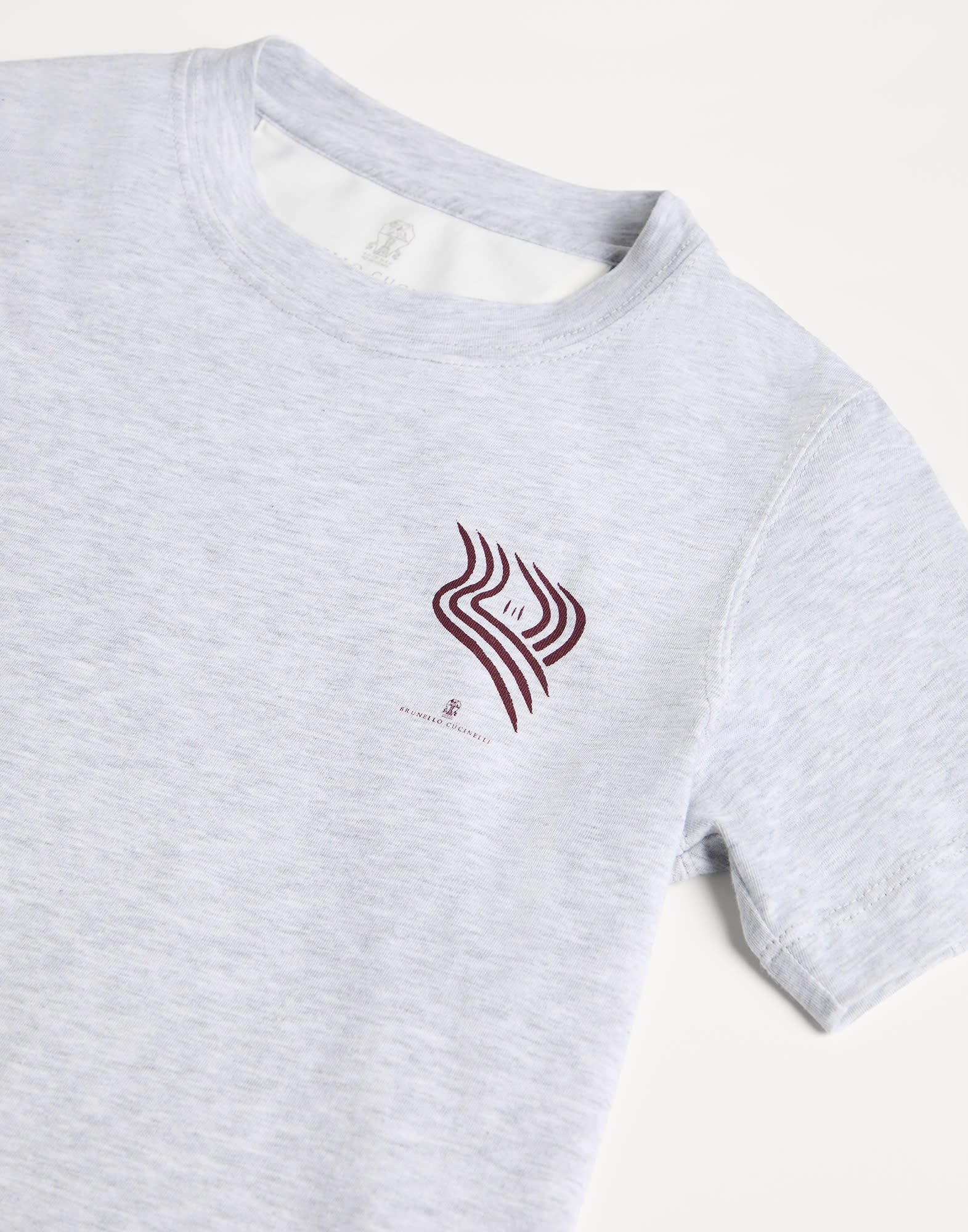 绒布T恤 - 细节视角 - 正面观看 - 全屏观看