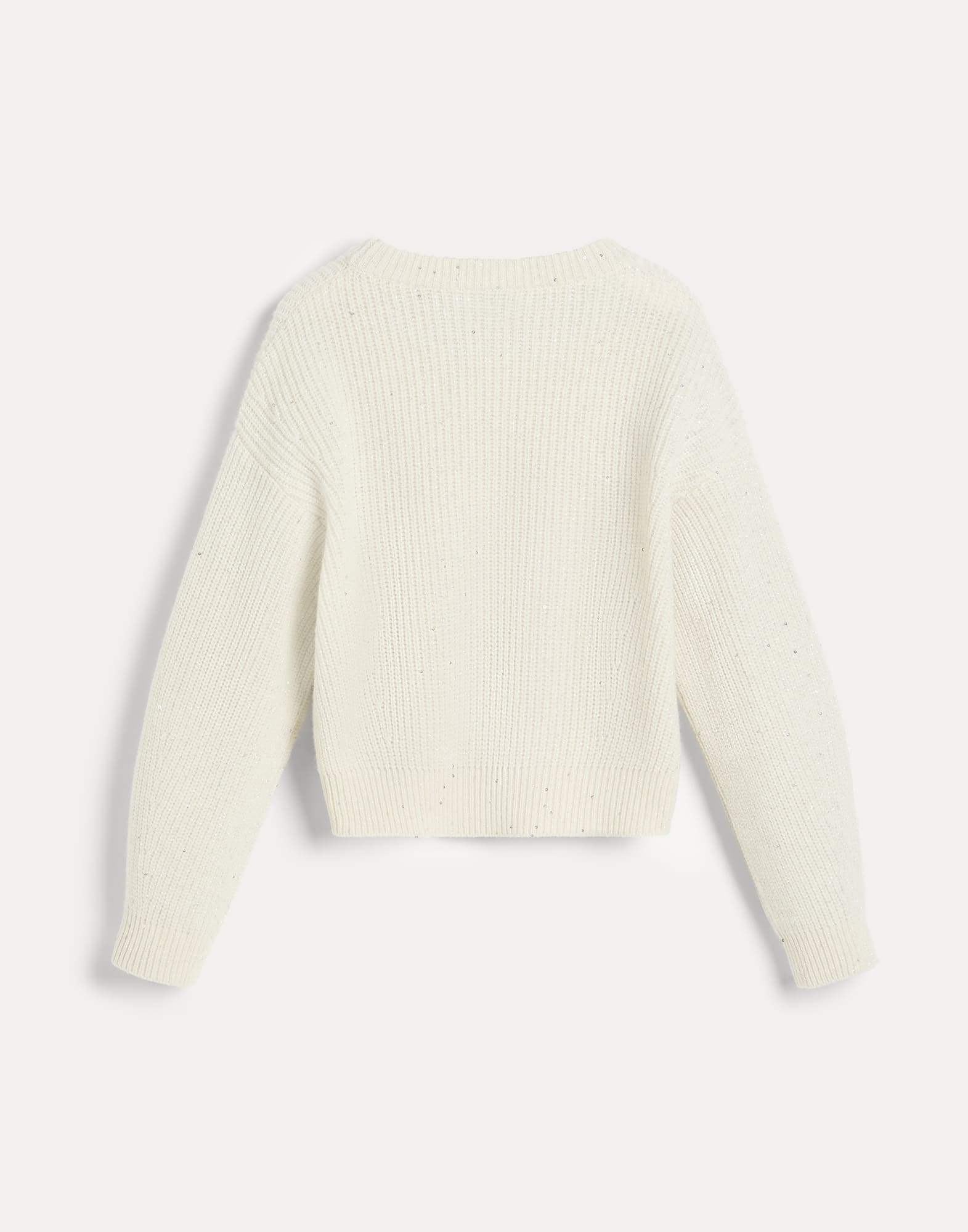 クルーネックセーター - 後ろ - 全画面表示