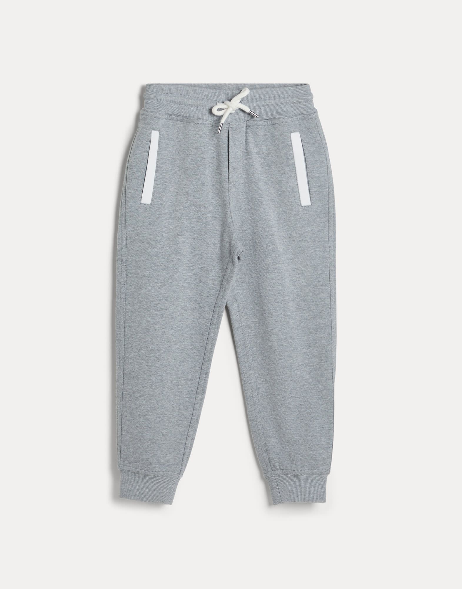 French terry trousers Light Grey Boys - Brunello Cucinelli