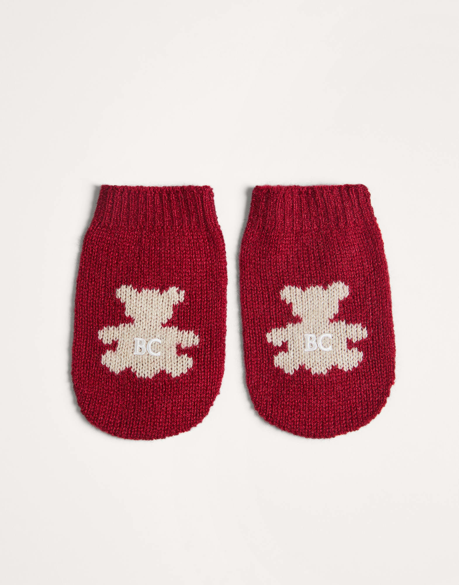 帽子和手套 - 正面视角 - 正面观看 - 全屏观看