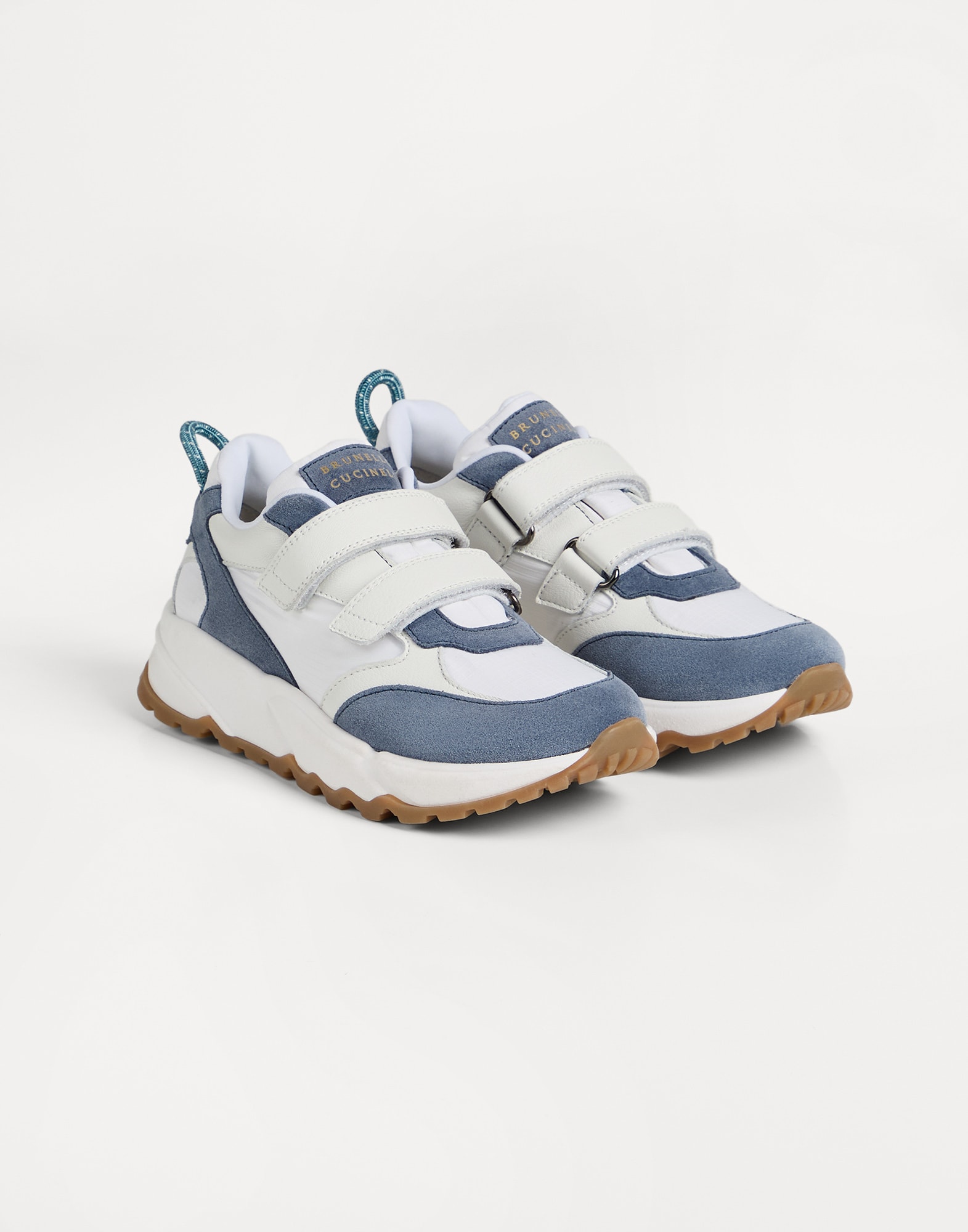 Sneakers with straps