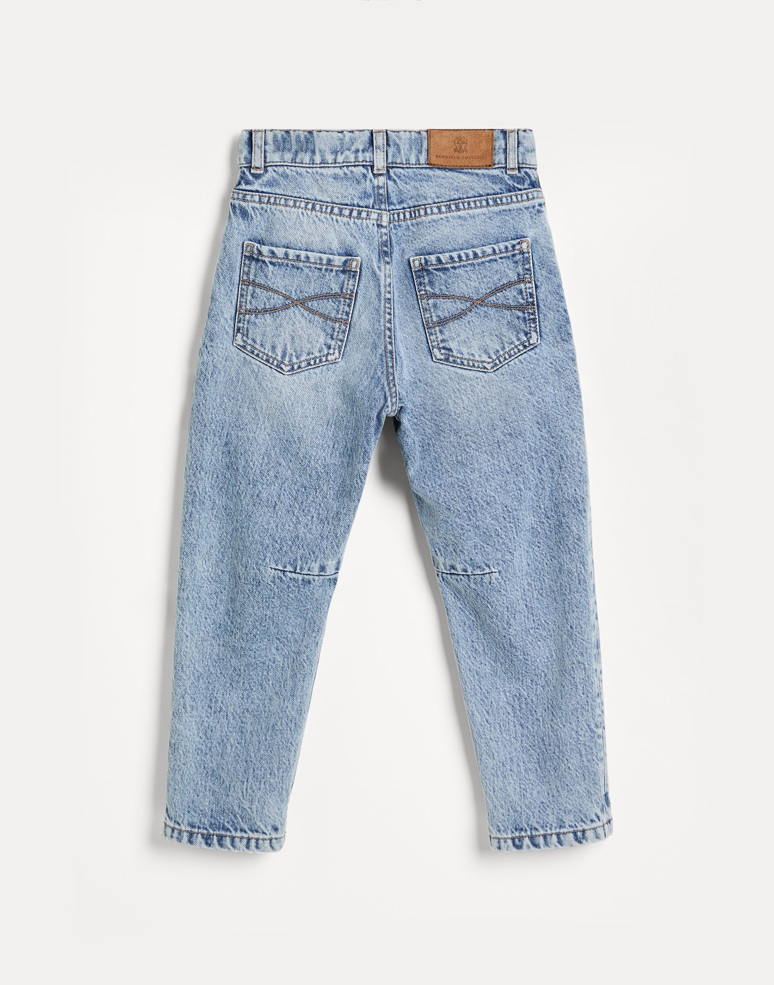 Denim Pants - Back view - View Full Screen