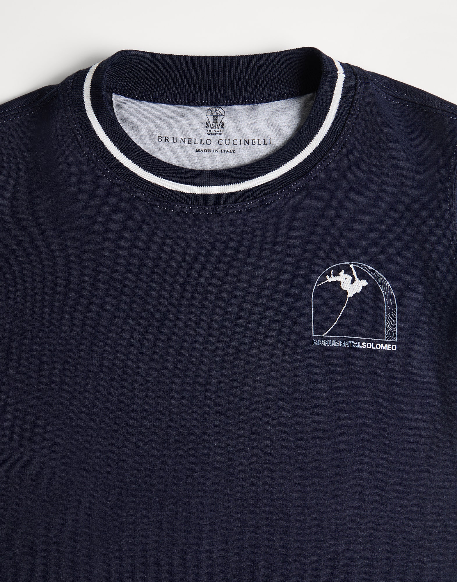 绒布T恤 - 细节视角 - 正面观看 - 全屏观看