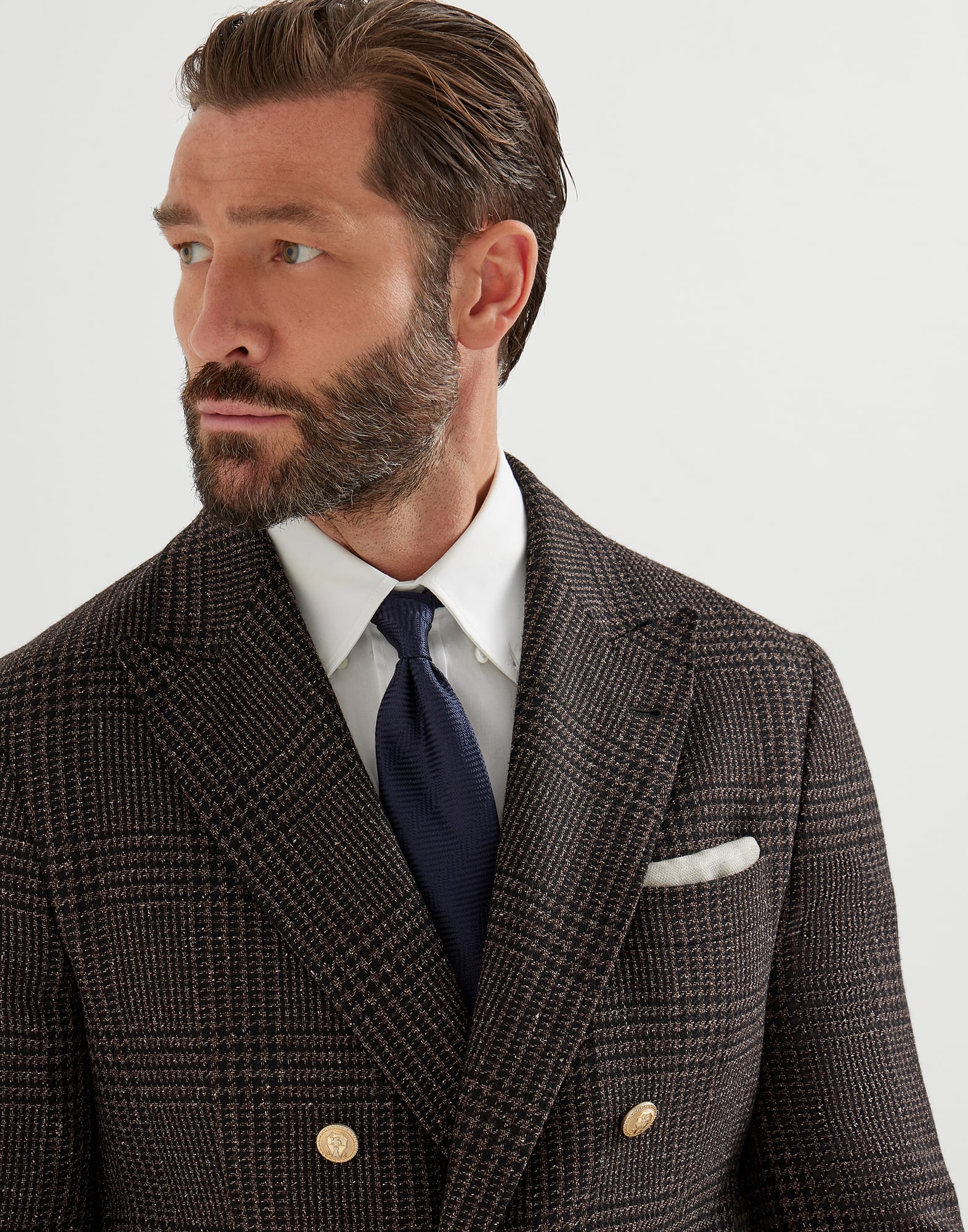 One-and-a-Half-Breasted Blazer - Detail view - View Full Screen