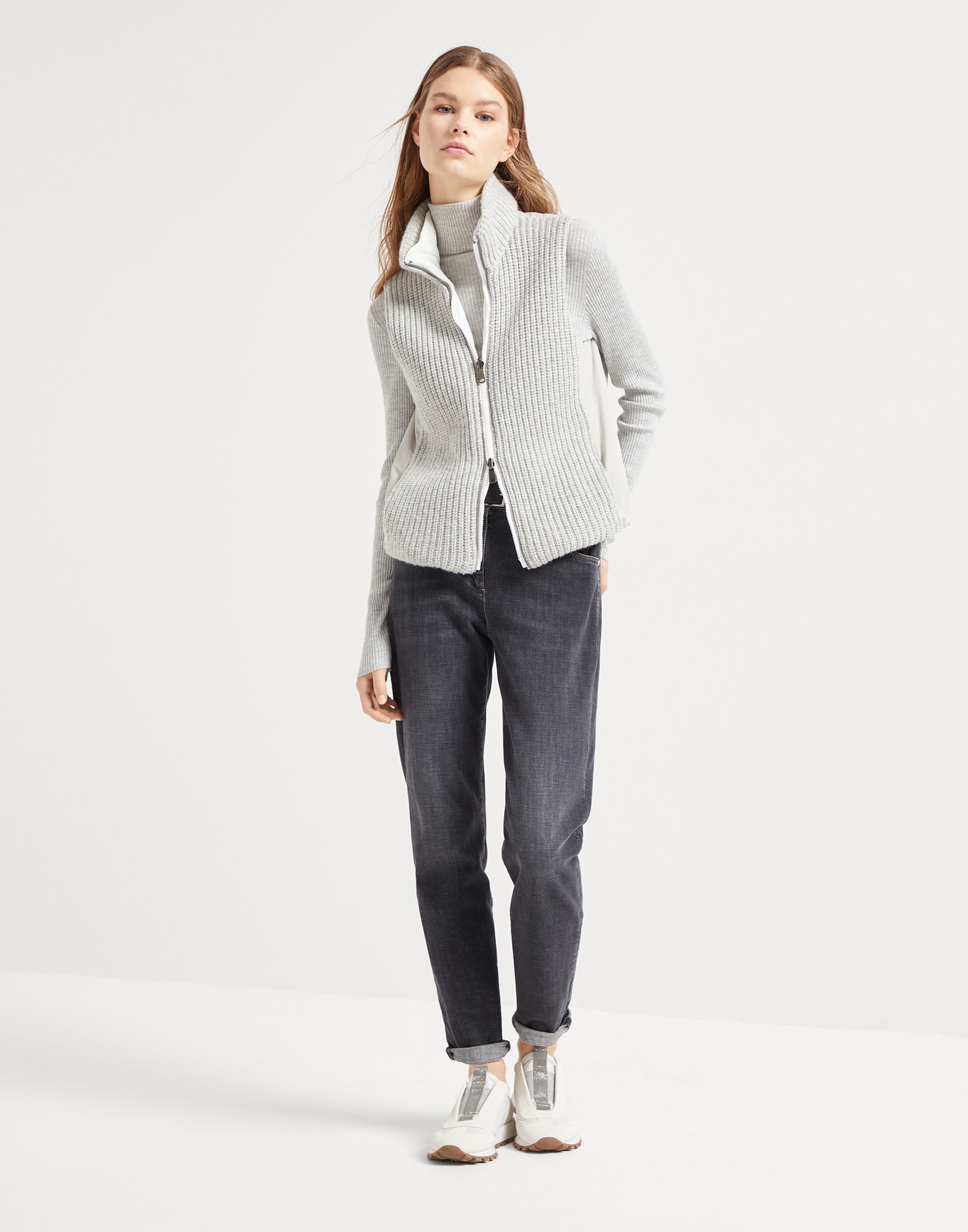 Knit Outerwear - Full look - View Full Screen