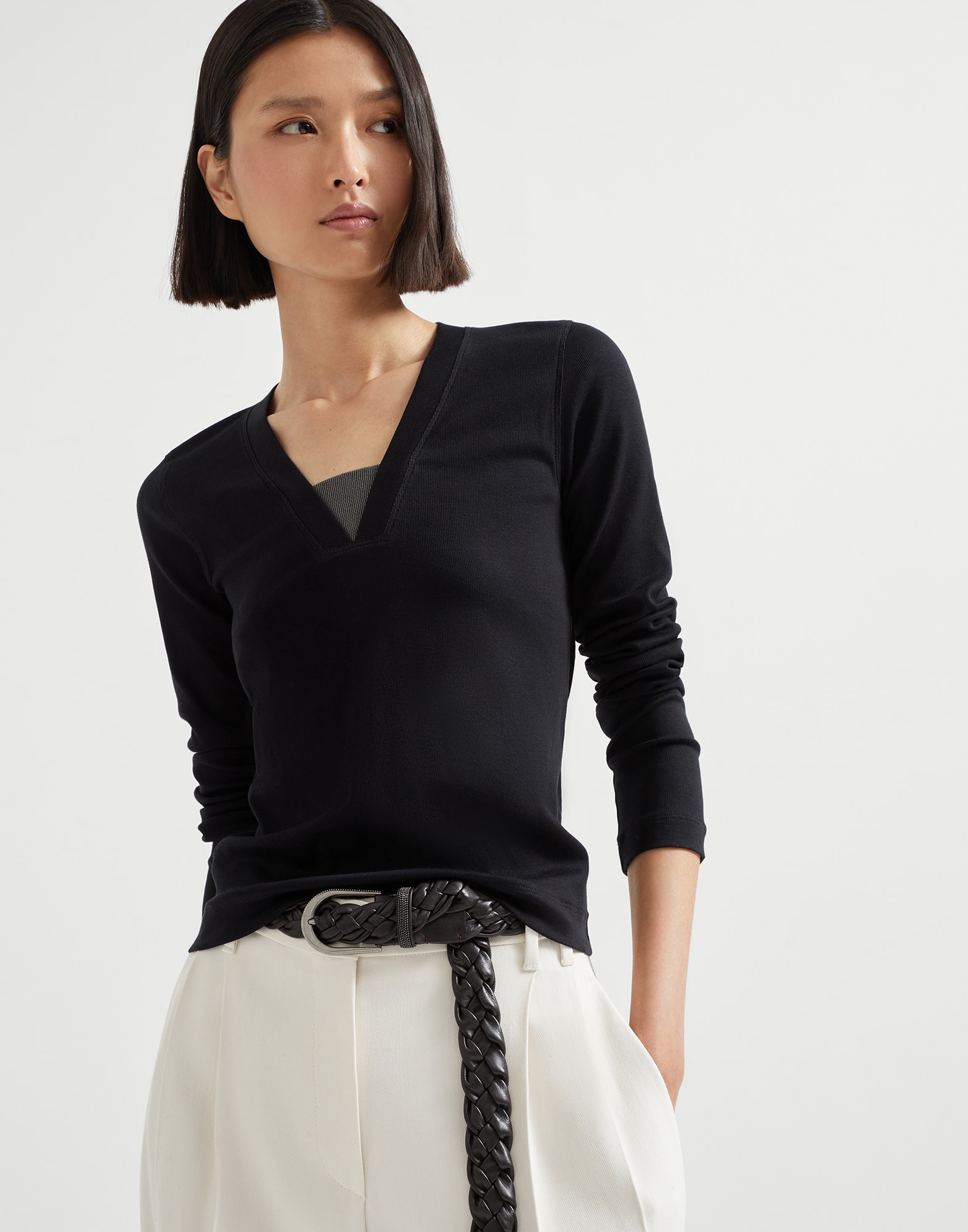 Long Sleeve T-Shirt - Editorial view - View Full Screen