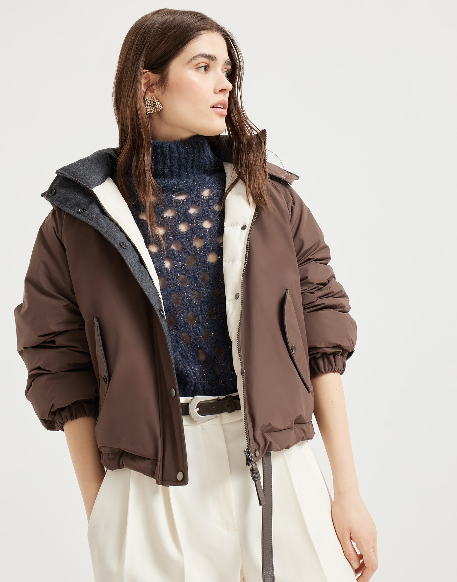 外套 - 小编视角 - 正面观看 - 全屏观看