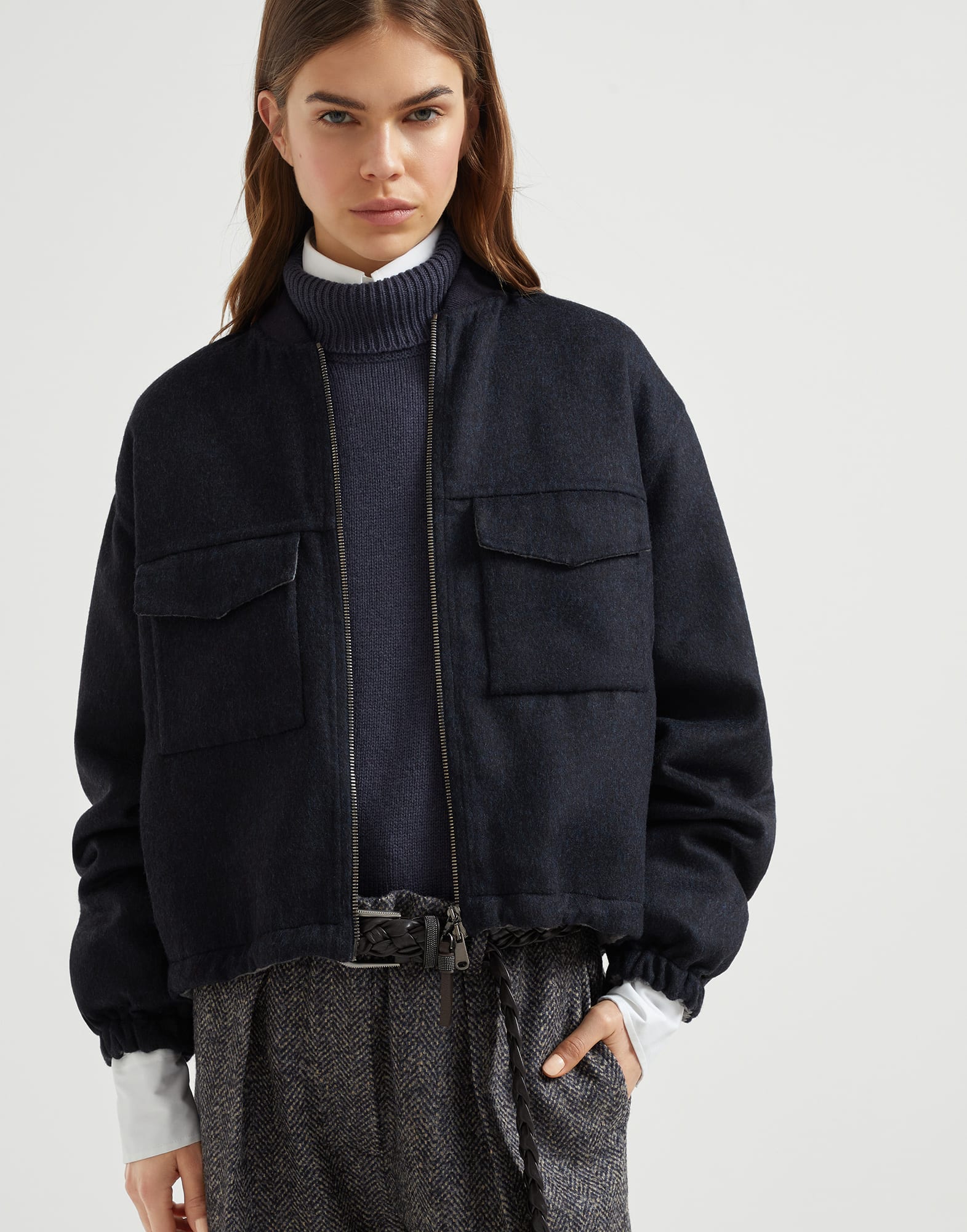 外套 - 小编视角 - 正面观看 - 全屏观看