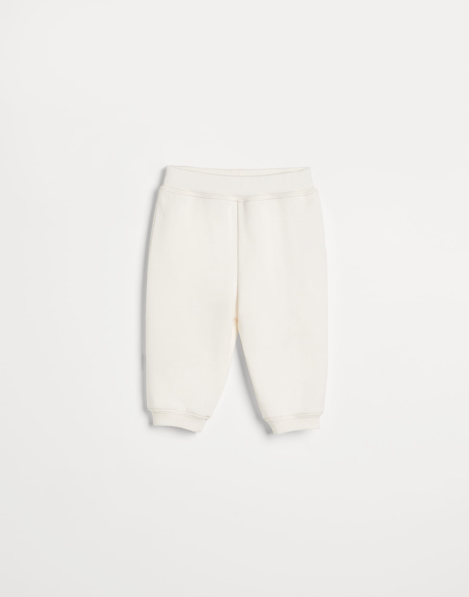 Pantalon Baby Bernie en molleton Panama Bébé - Brunello Cucinelli