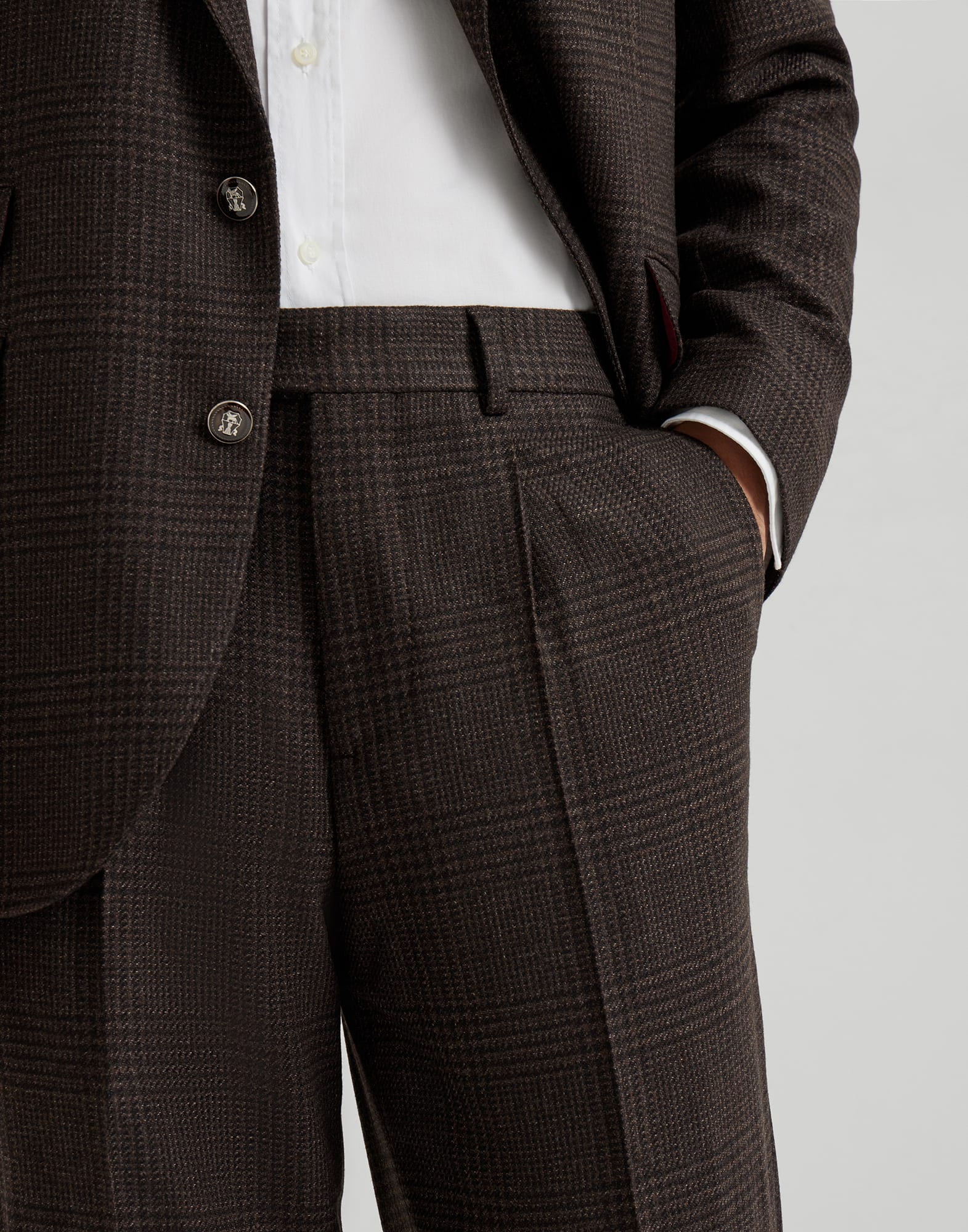 打褶裤 - 细节视角 - 正面观看 - 全屏观看