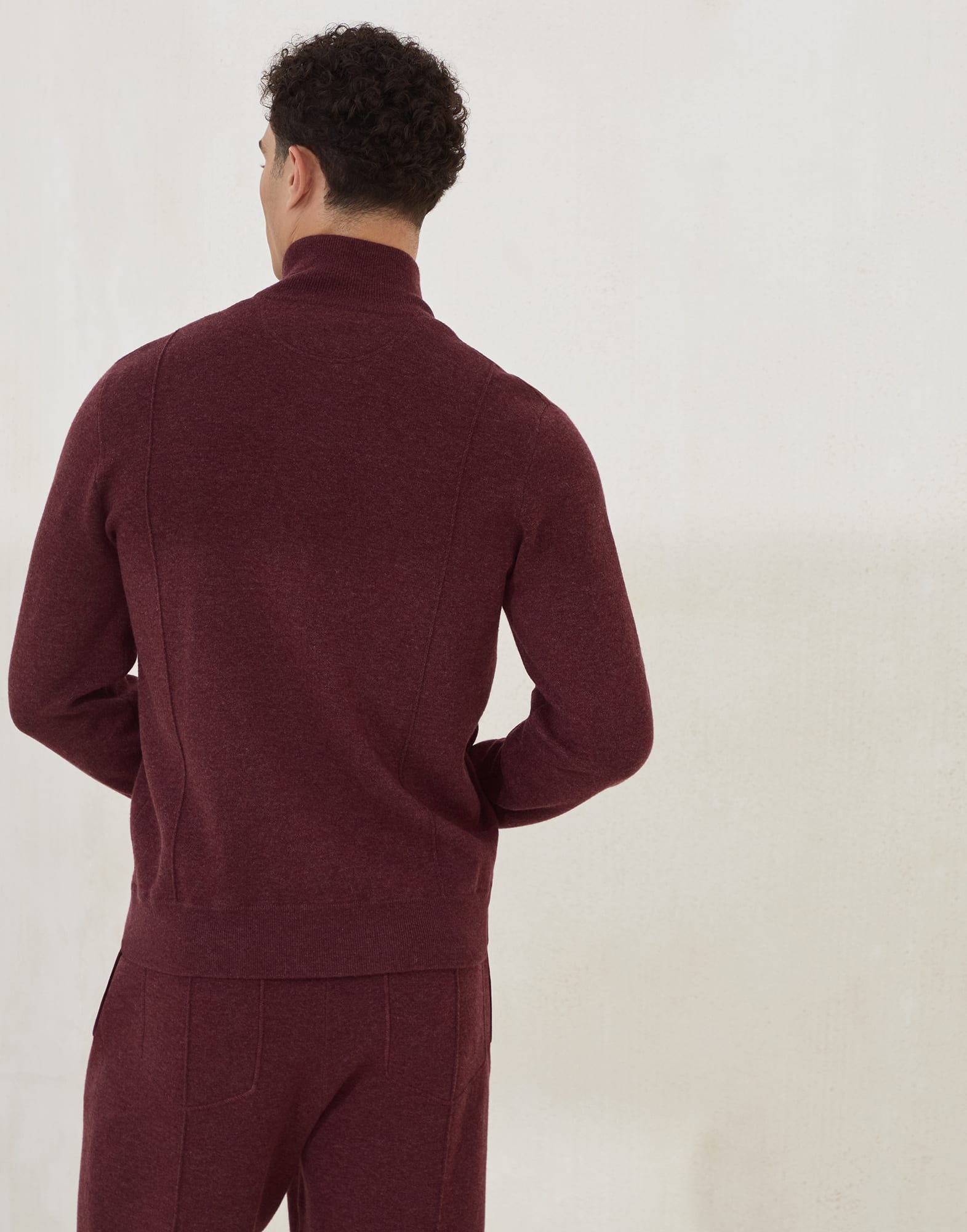 Knit Sweatshirt - Back view - View Full Screen