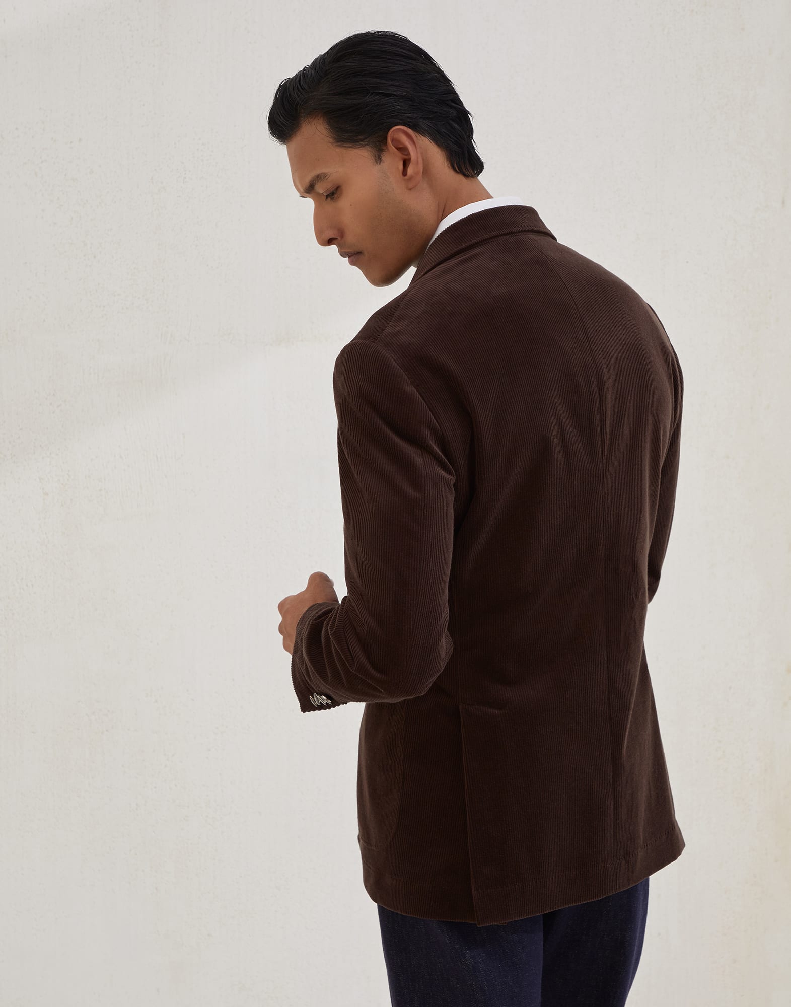 One-and-a-Half-Breasted Blazer - Back view - View Full Screen